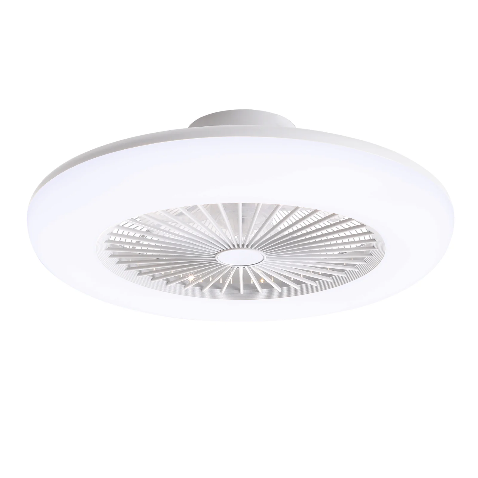 Cottonfy UK Acrylic Ceiling Fan Light with Dimming - Image 4