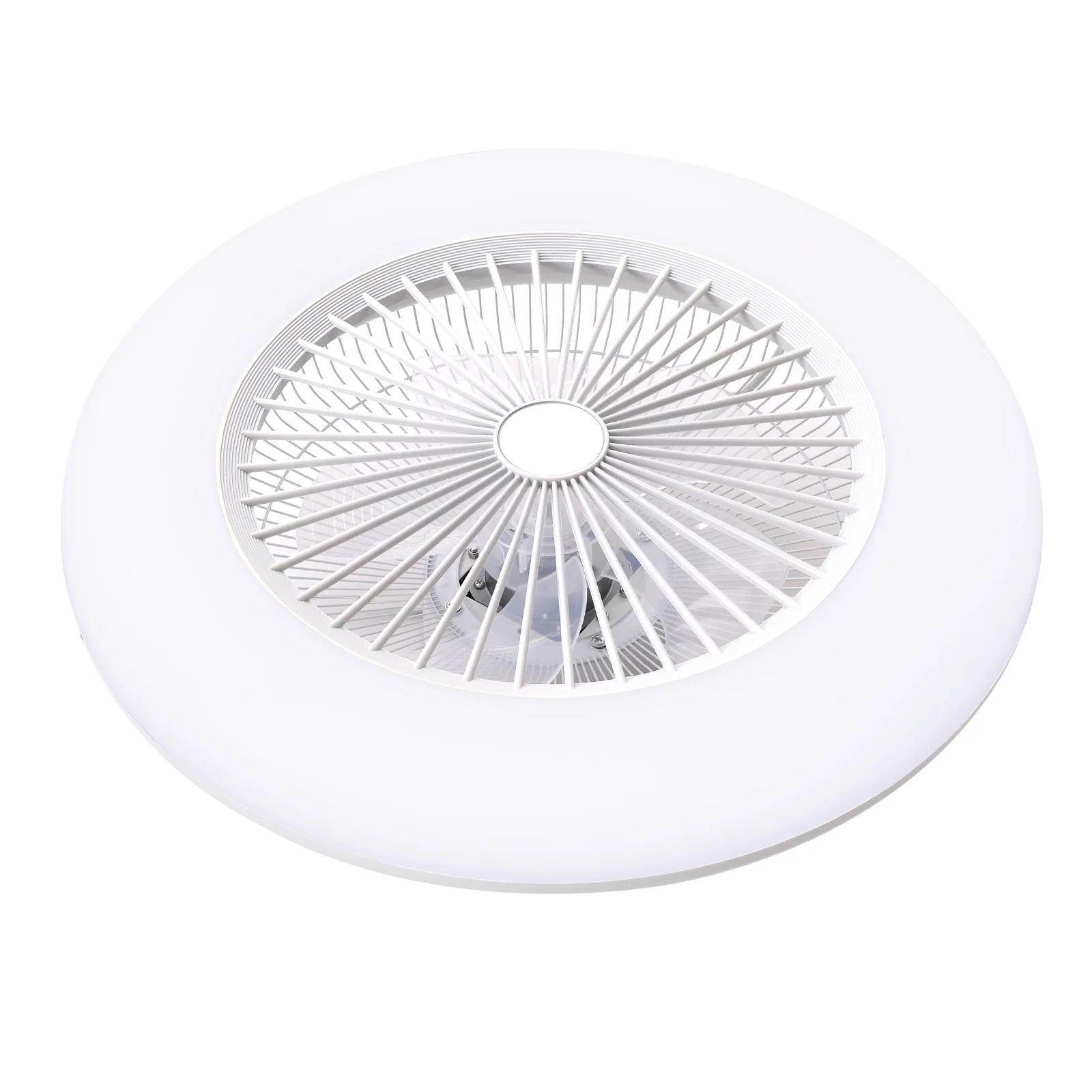 Cottonfy UK Acrylic Ceiling Fan Light with Dimming - Image 5