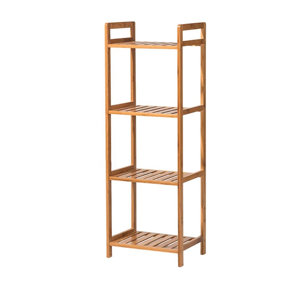 Cottonfy UK Bamboo Wood Bookshelf - Image 5