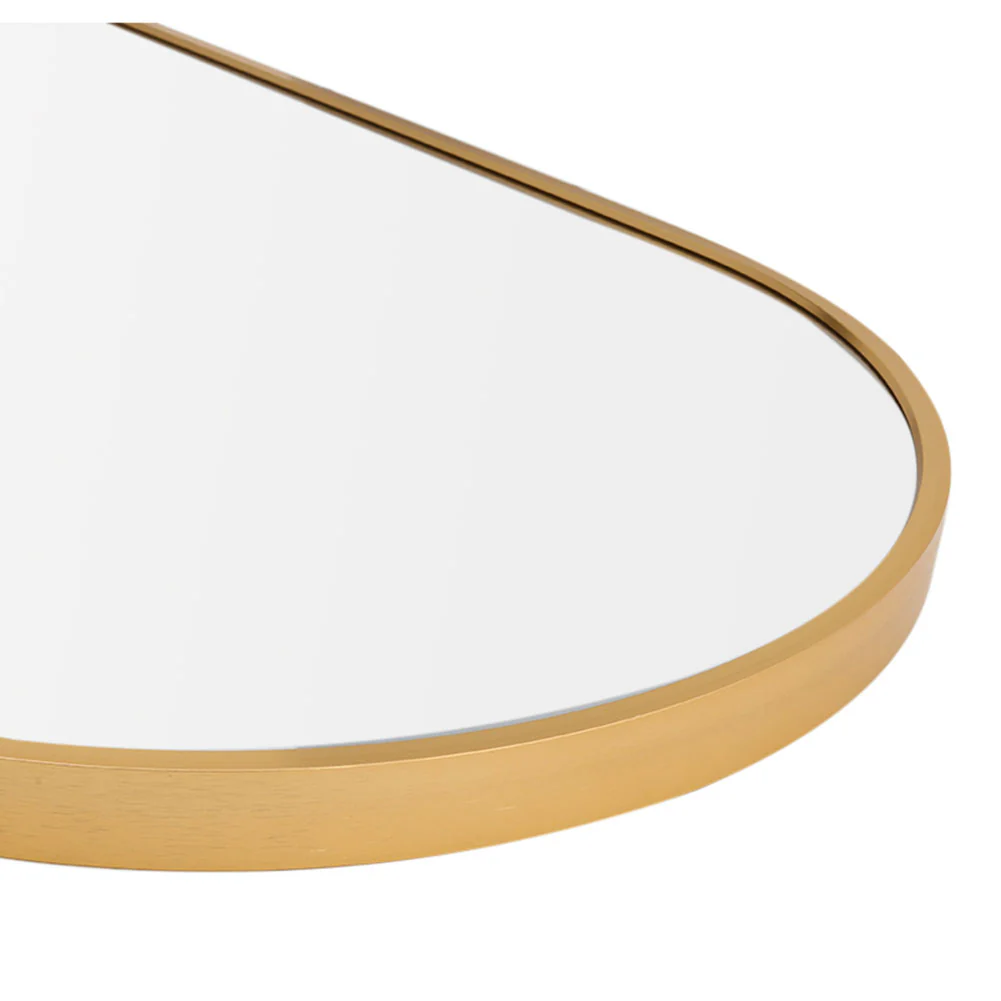 Cottonfy UK Oval Metal Full Length Wall Mirror - Image 3