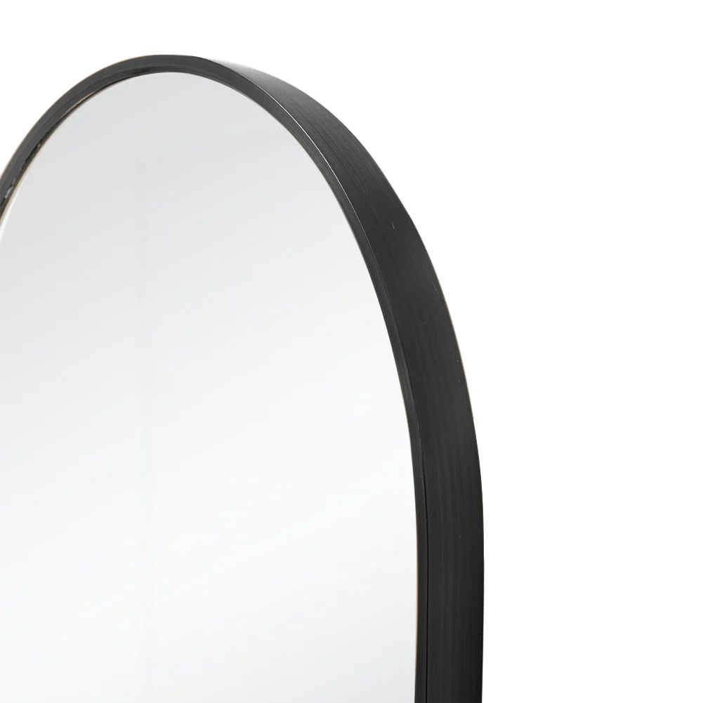 Cottonfy UK Oval Metal Wall Mirror - Image 2