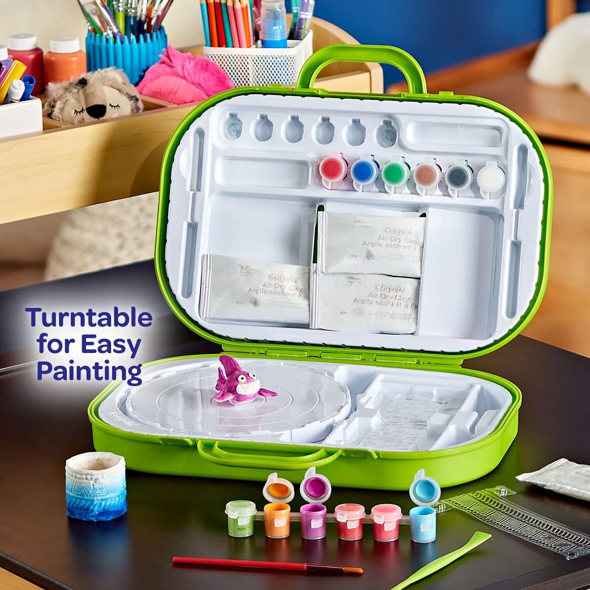 Crayola Clay Sculpting Station, Kids Clay, Sculpting Material, Craft Kit, Art Set For Kids, Gift For Boys & Girls, Ages 6+ - Image 5