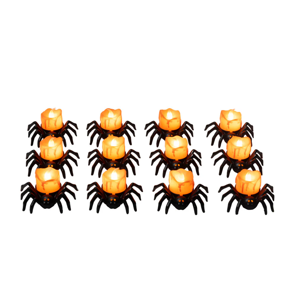 Creepy Spider LED Candle Set - Image 4