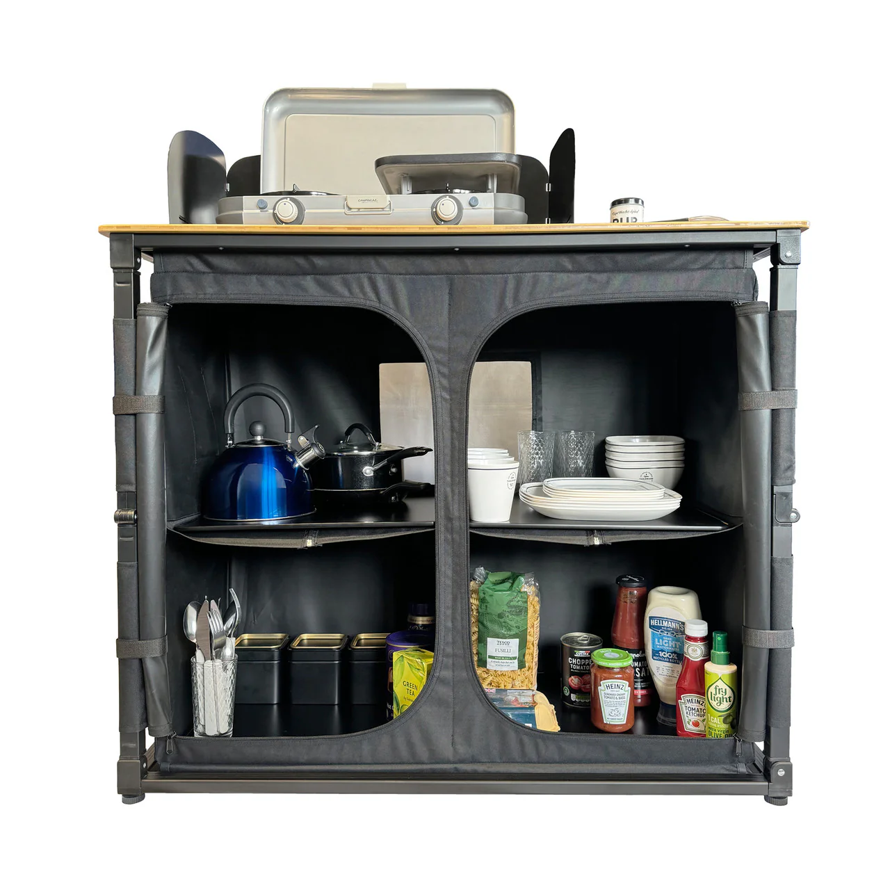Deluxe Camp Kitchen With Double Cupboard - Image 2