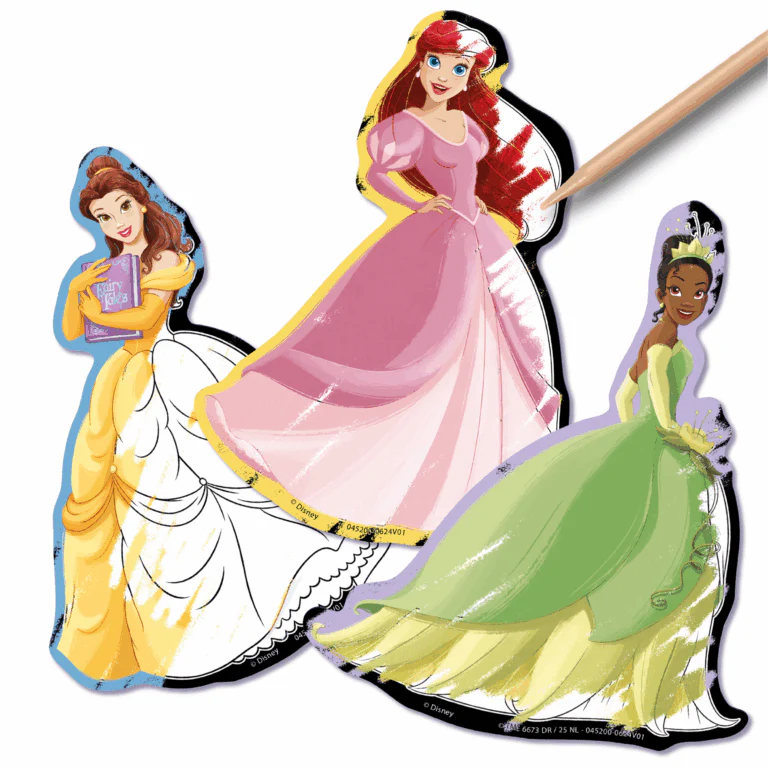 Disney Princess Scratch Art Stickers - Image 3
