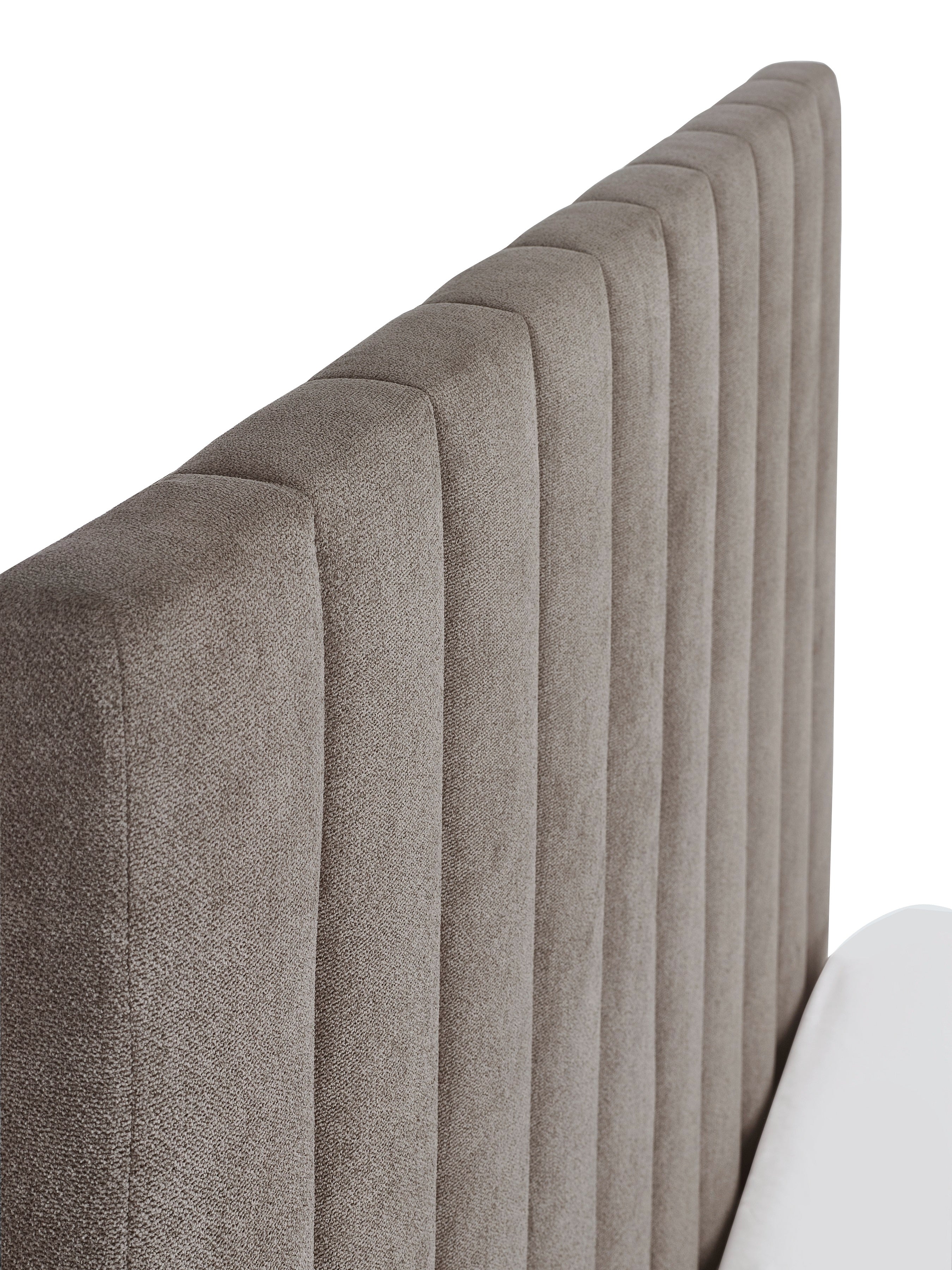 Eloise 150cm King Size Bed - Grey - Image 4