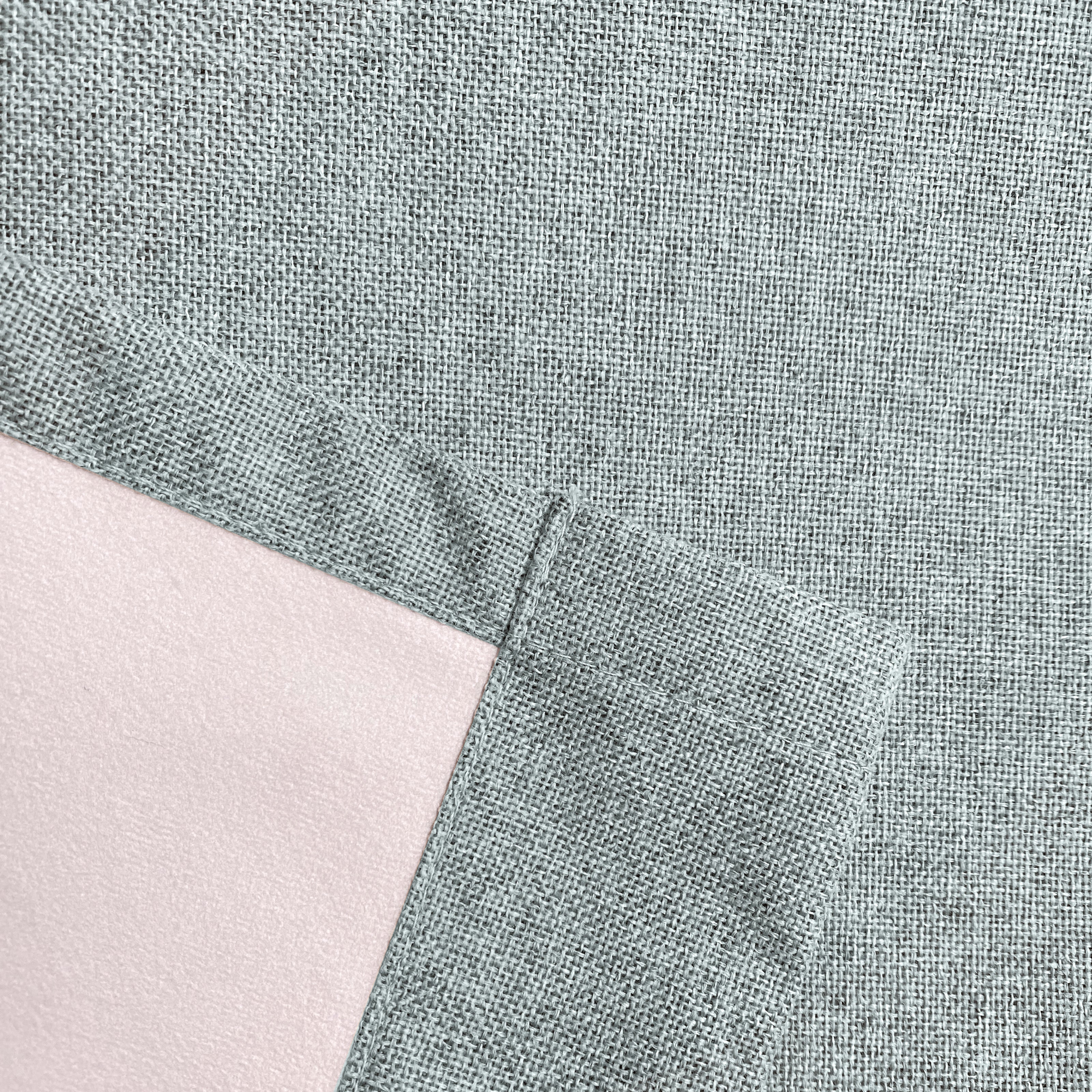 Enhanced Living Austin 100% Blackout, Thermal Blue Curtains With Eyelet Header - Pair - Image 5