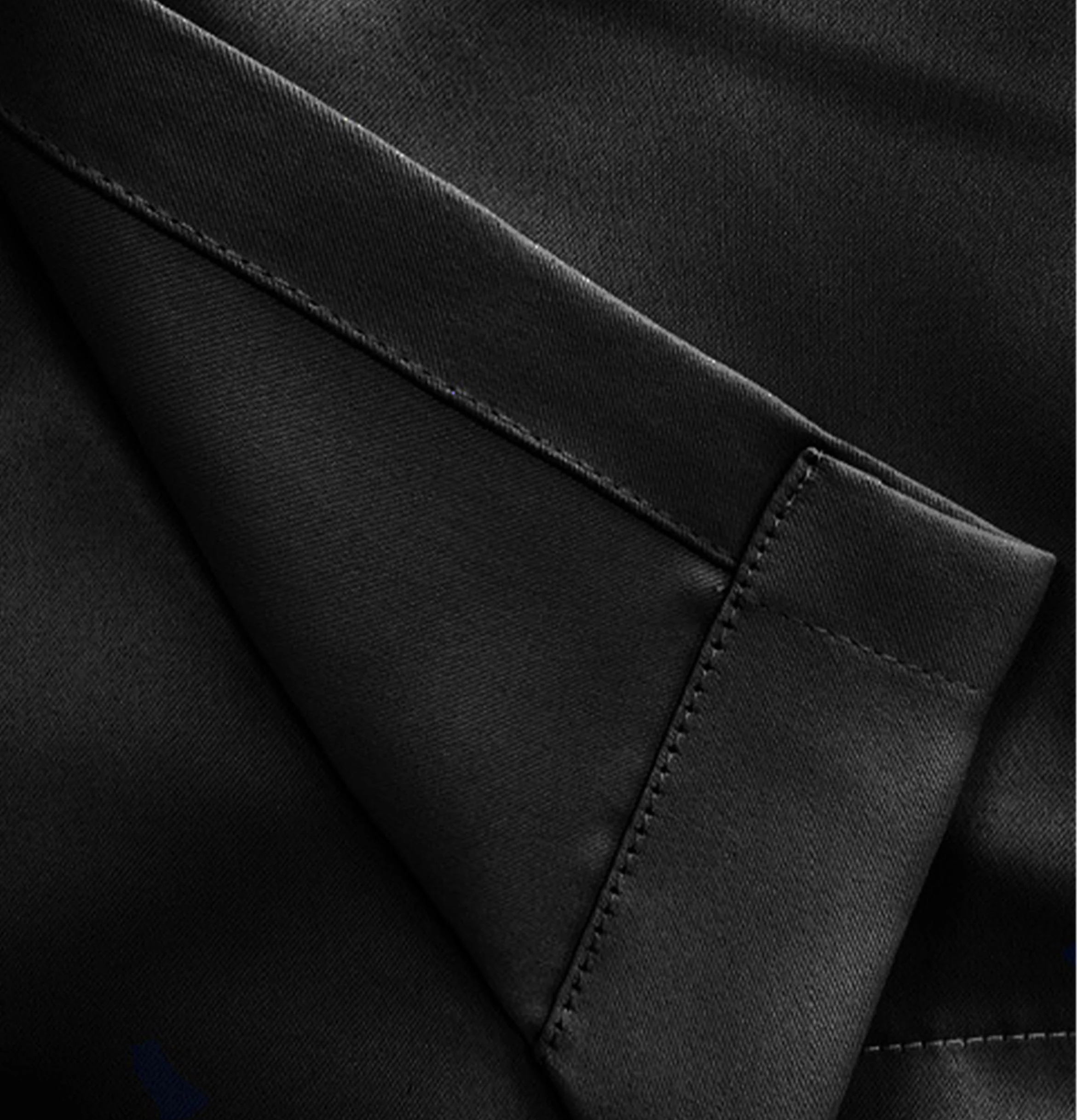 Enhanced Living Nightfall Plain Supersoft Black Thermal Blockout Eyelet Curtains - Black - Image 4
