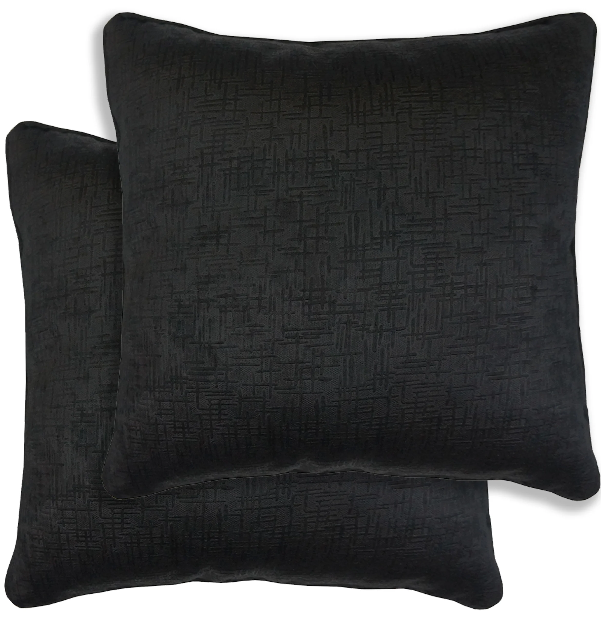 Enhanced Living Pair of Vogue Textured Cushion Covers - 43x43cm - Cases Only - Image 7