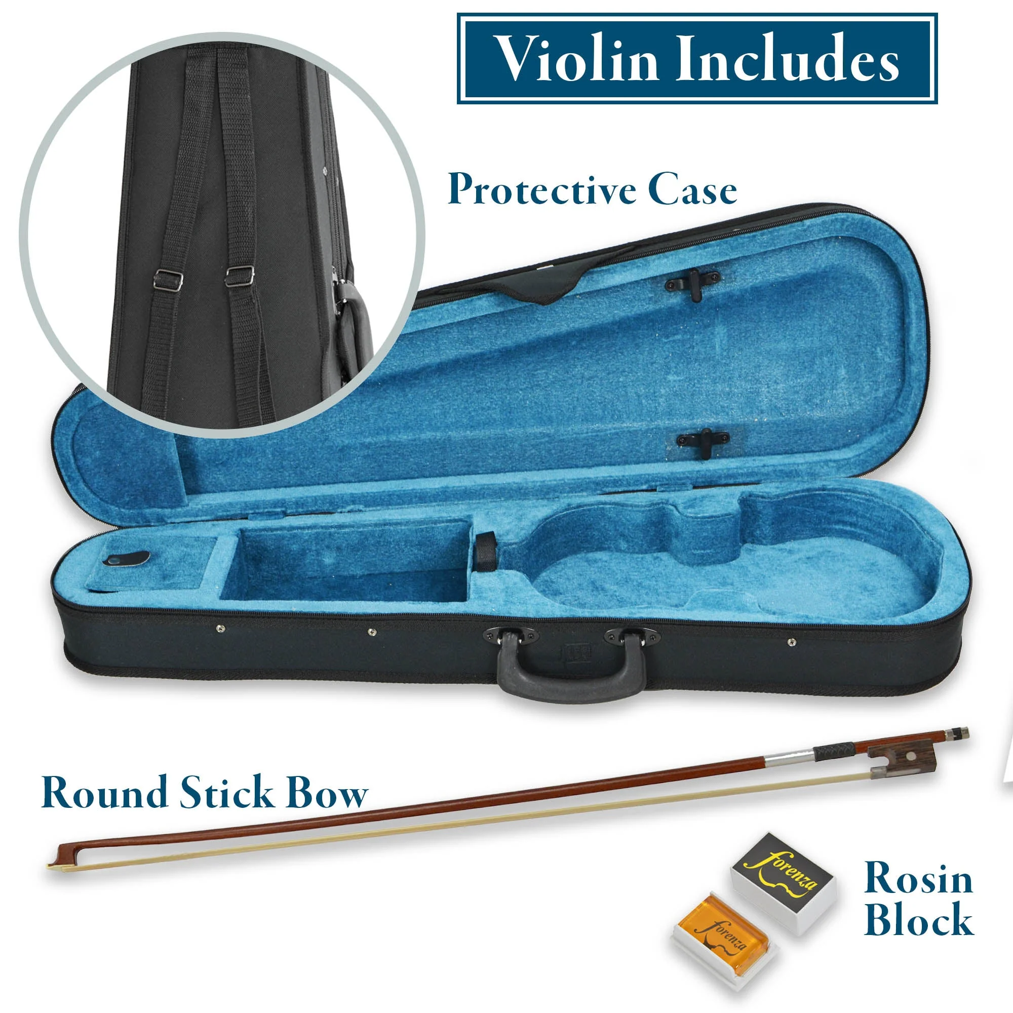 Forenza Uno Series Violin Outfit - Image 8