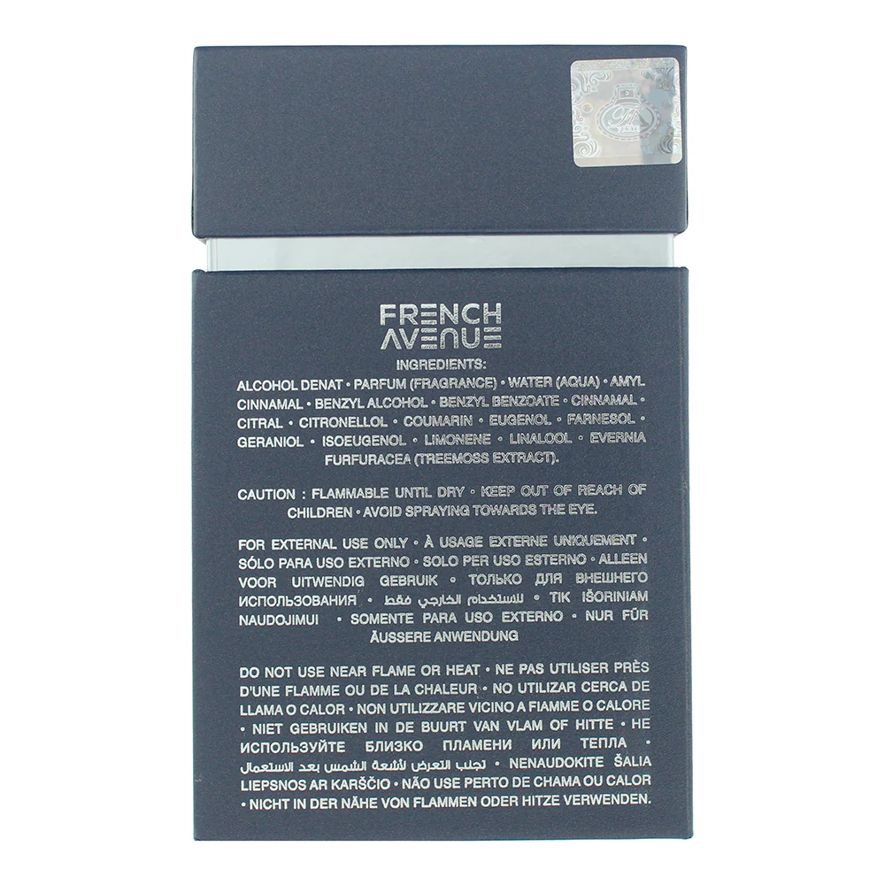 French Avenue Enigma Une Eau De Parfum 100ml - Image 2