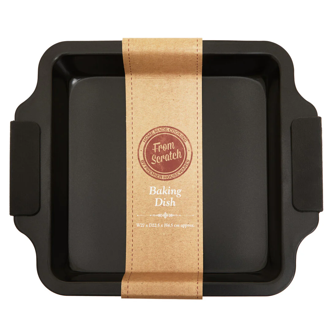 From Scratch Black Baking Tin