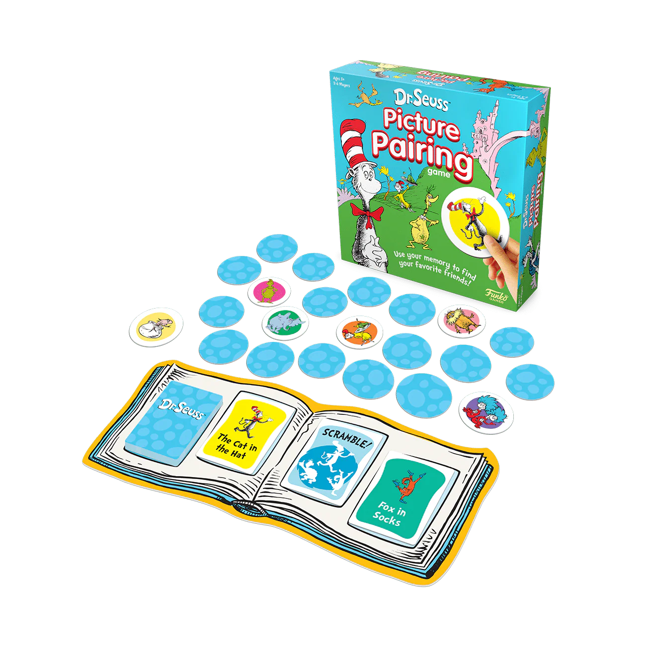 Funko Games Dr Seuss Picture Pairing Game - Image 2