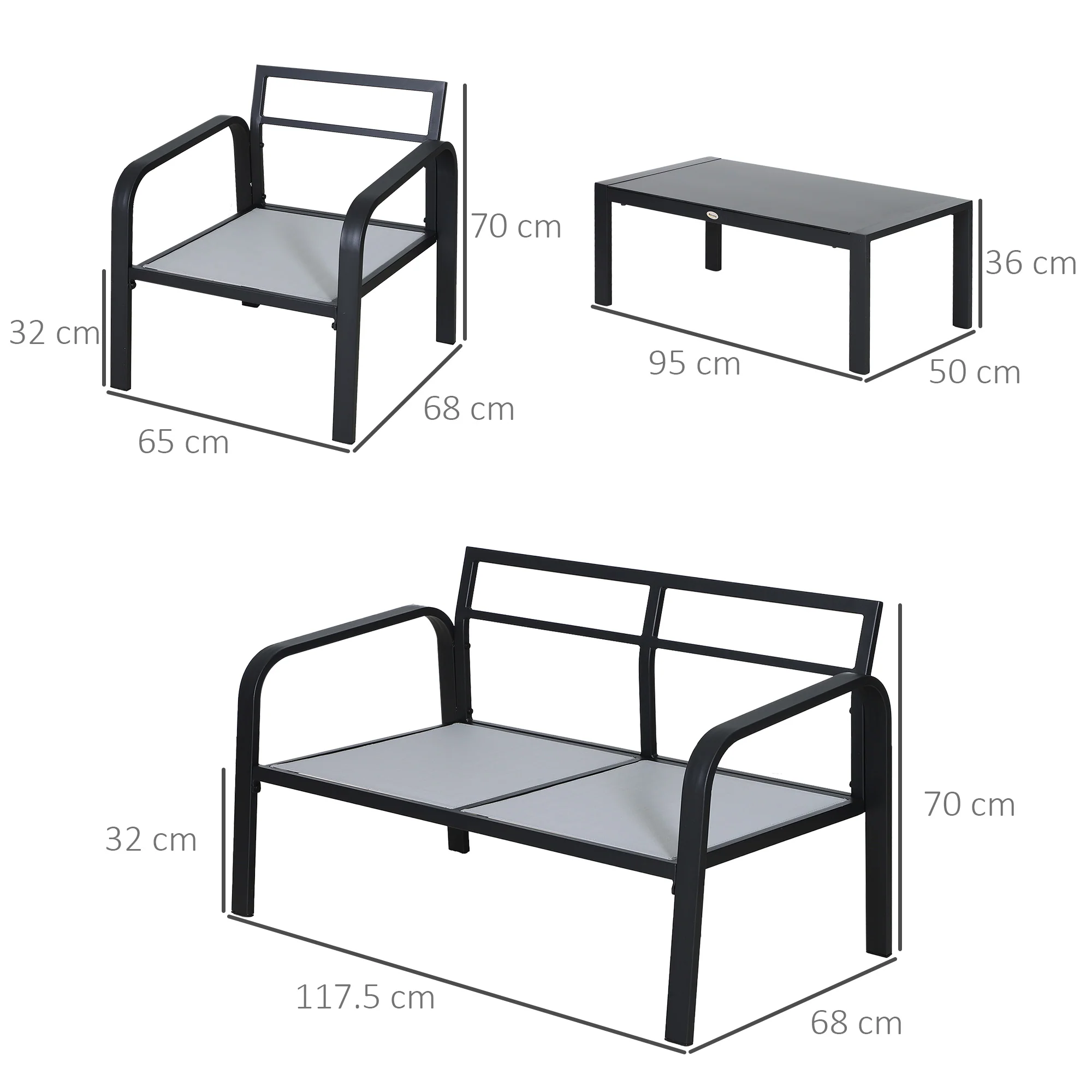 Garden Sofa Set - Image 5