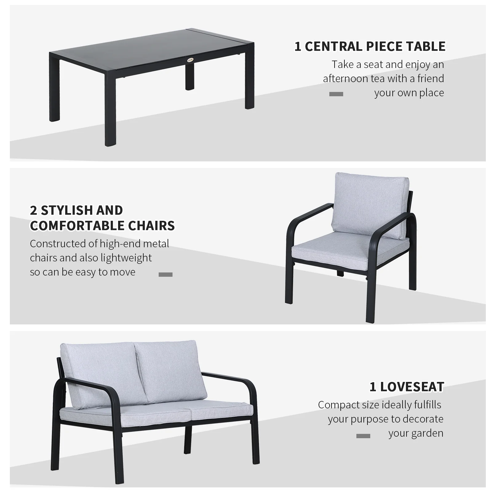 Garden Sofa Set - Image 6