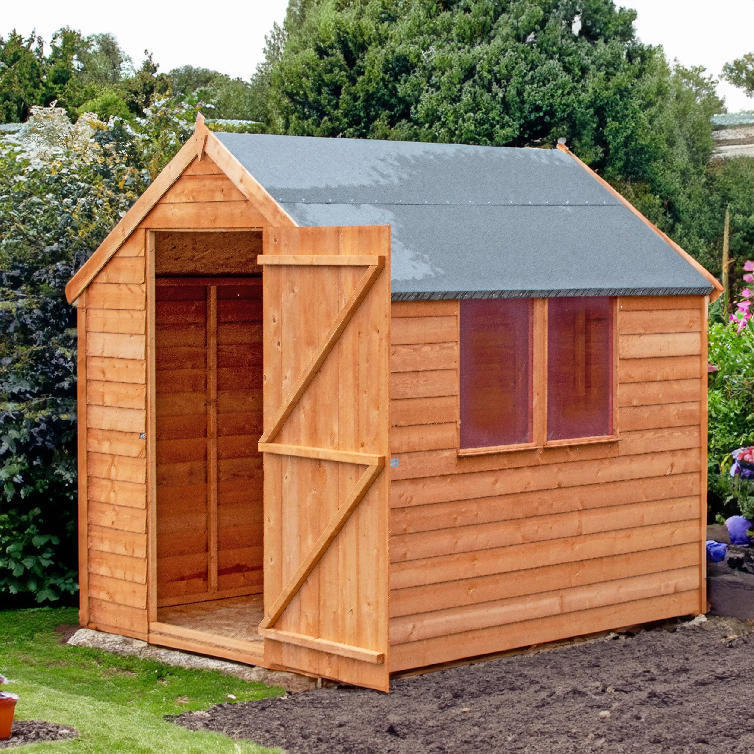 Garden Value Overlap 8 X 6 Shed - Image 2