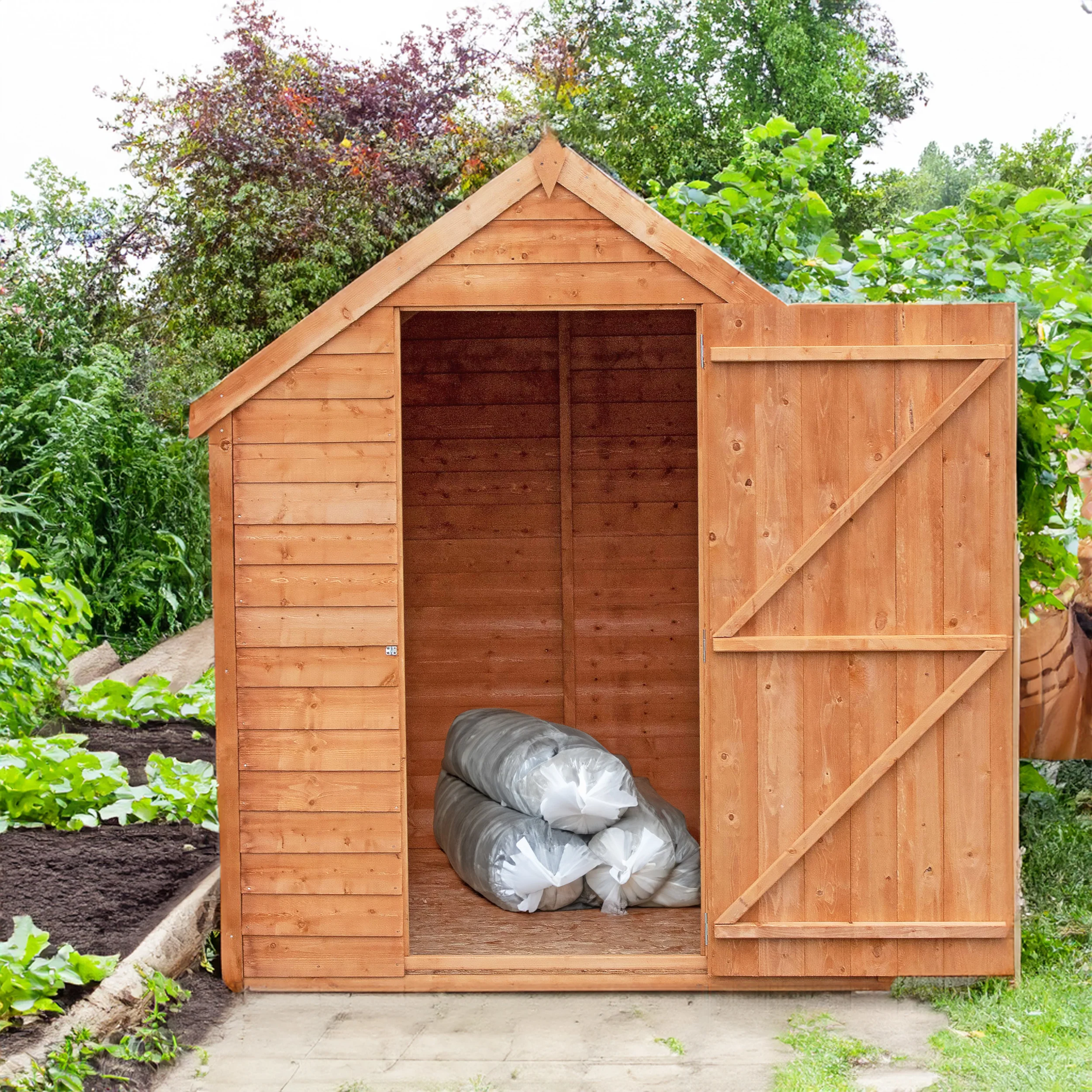 Garden Value Overlap 8 X 6 Shed - Image 3