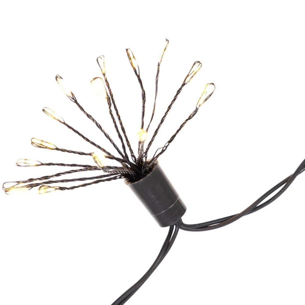 GardenKraft Solar Firework String Lights x 150 Warm White LEDs - Image 3