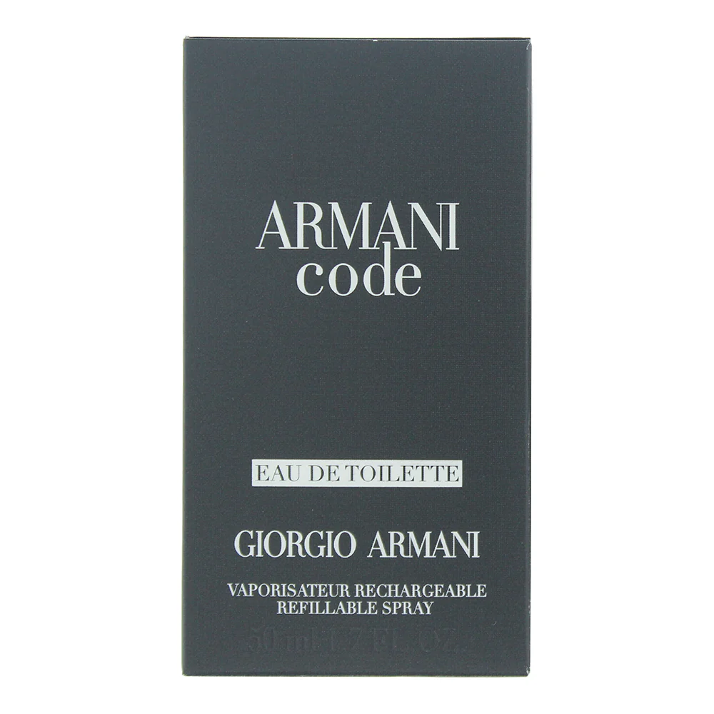 Giorgio Armani Code Pour Homme Eau de Toilette 50ml - Image 3