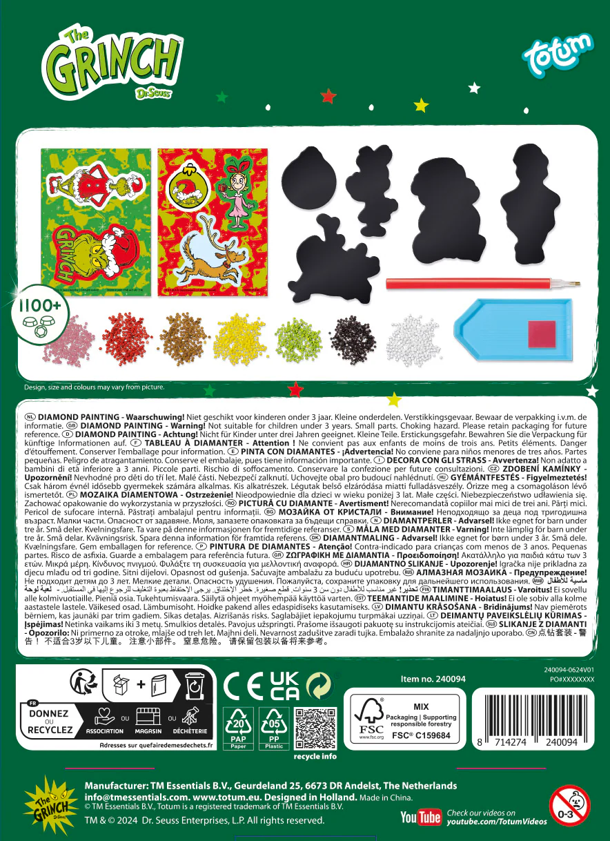Grinch Diamond Paint Magnets - Image 2