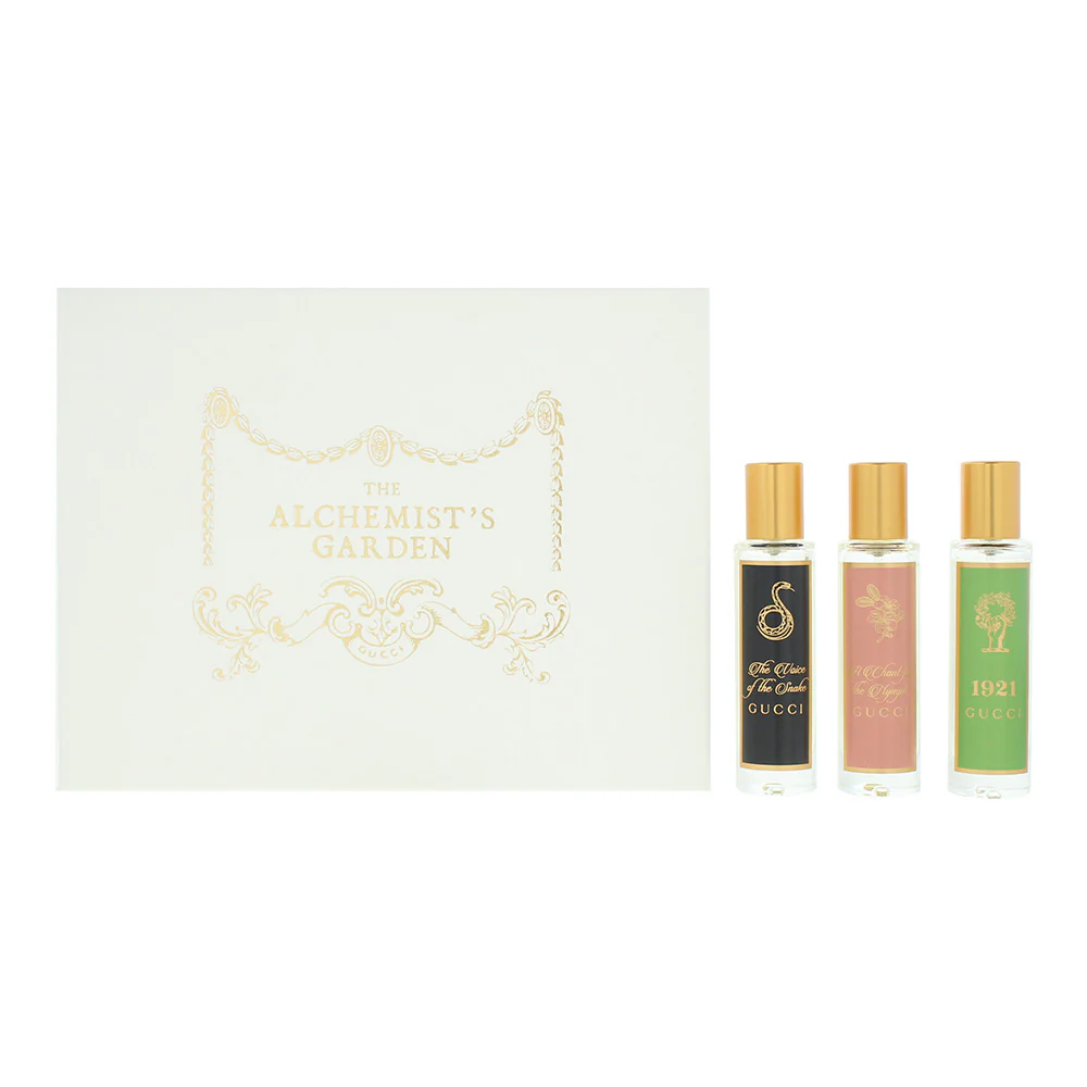 Gucci The Alchemist's Garden 3 Piece Gift Set: 1921 Eau De Parfum 15ml - A Chant