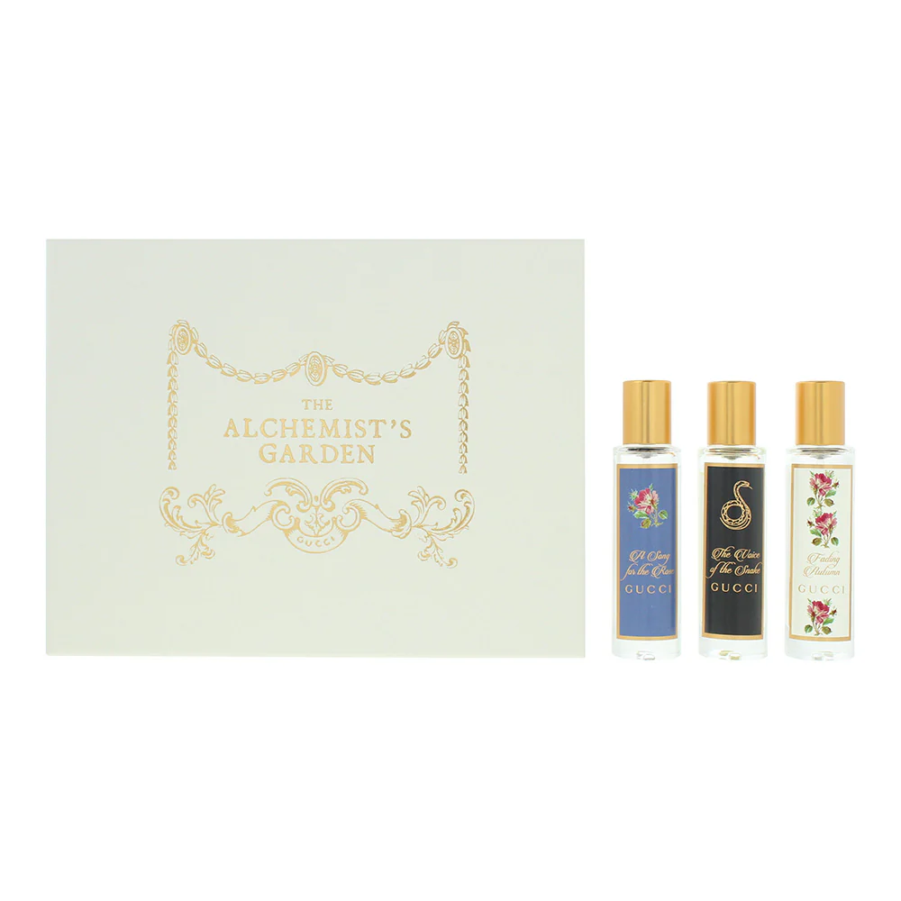 Gucci The Alchemist's Garden 3 Piece Gift Set: A Song For The Rose Eau De Parfum