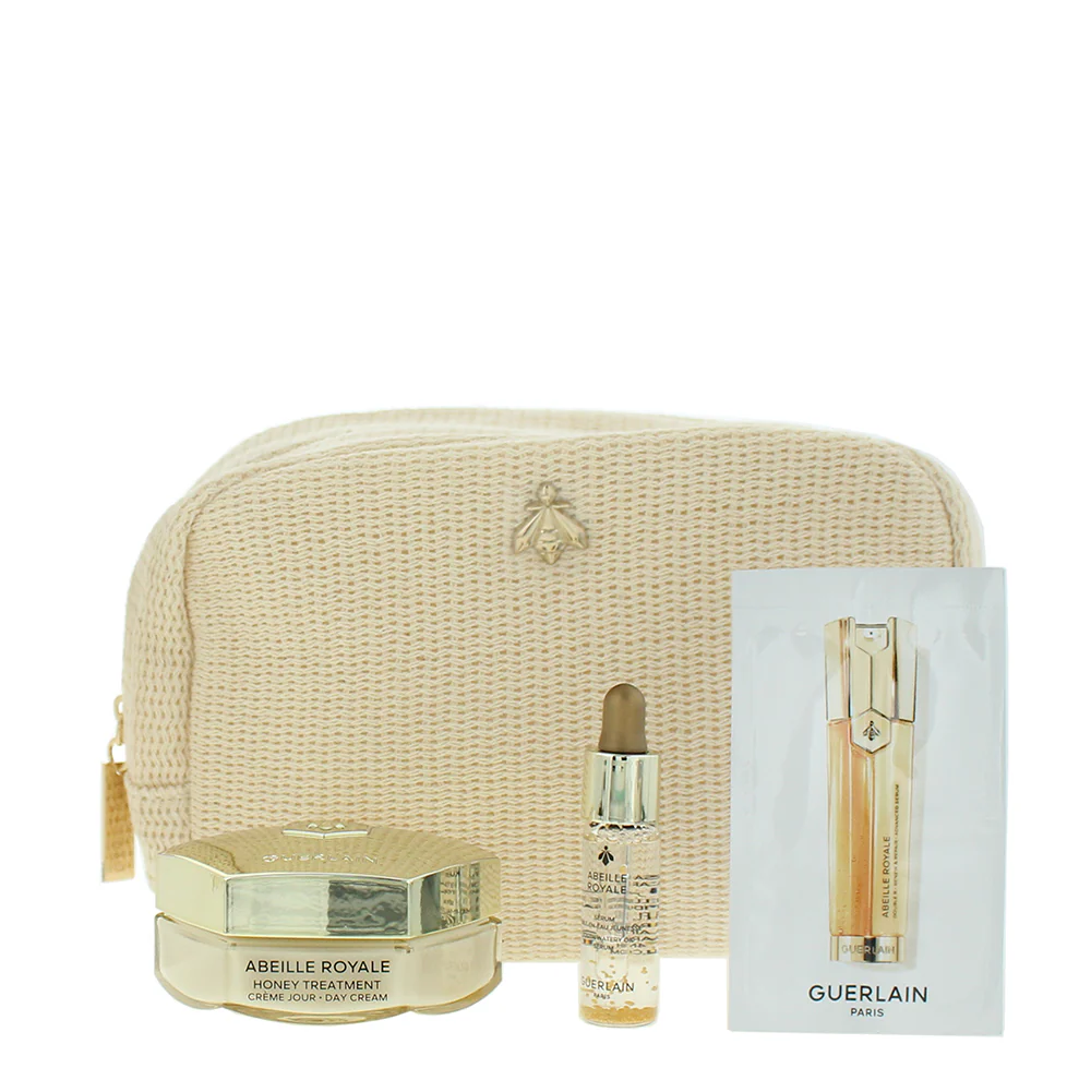 Guerlain Abeille Royale 3 Piece Gift Set: Day Cream 50ml - Water Oil Serum 5ml - - Image 2