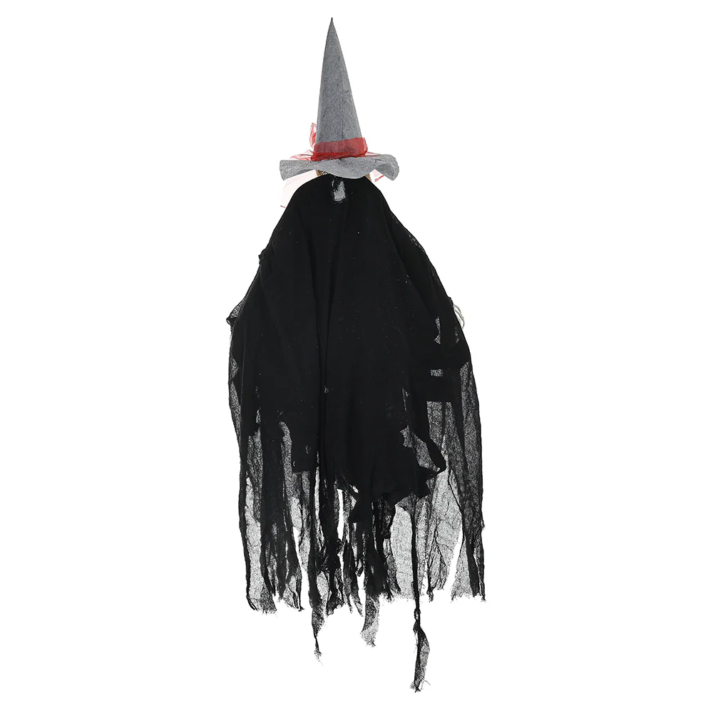 Halloween Voice-Activated Hanging Witch - Image 7