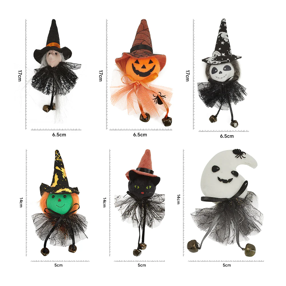 Hanging Ghost Pumpkin Witch Set - Image 7