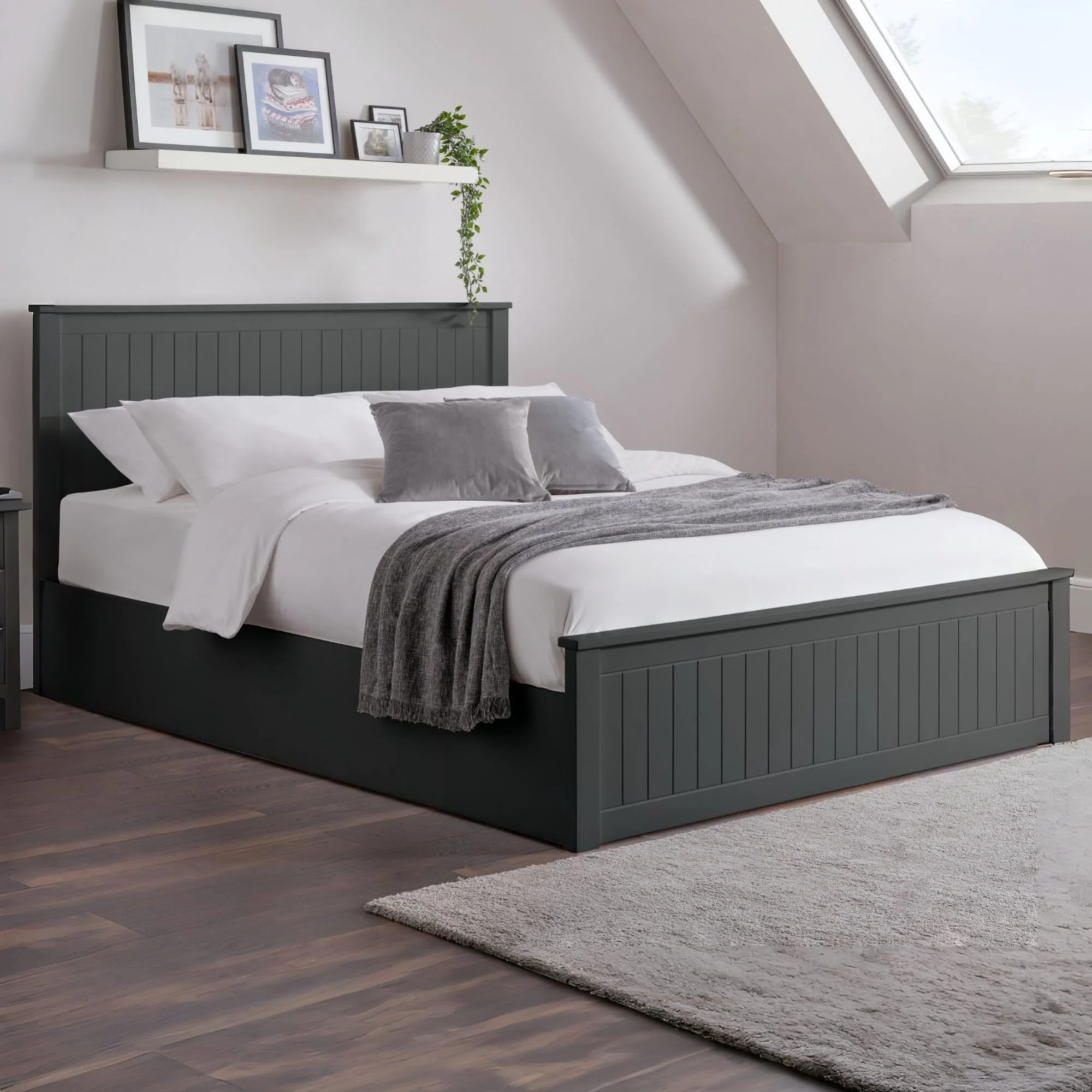 HARBOR OTTOMAN BED - ANTHRACITE