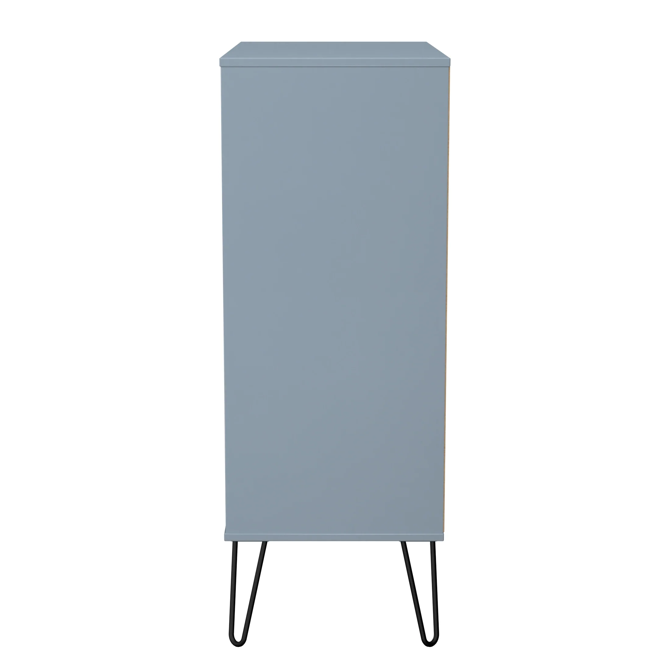 Harlequin 5 Drawer Chest in Denim Blue - Ready Assembled - Image 3
