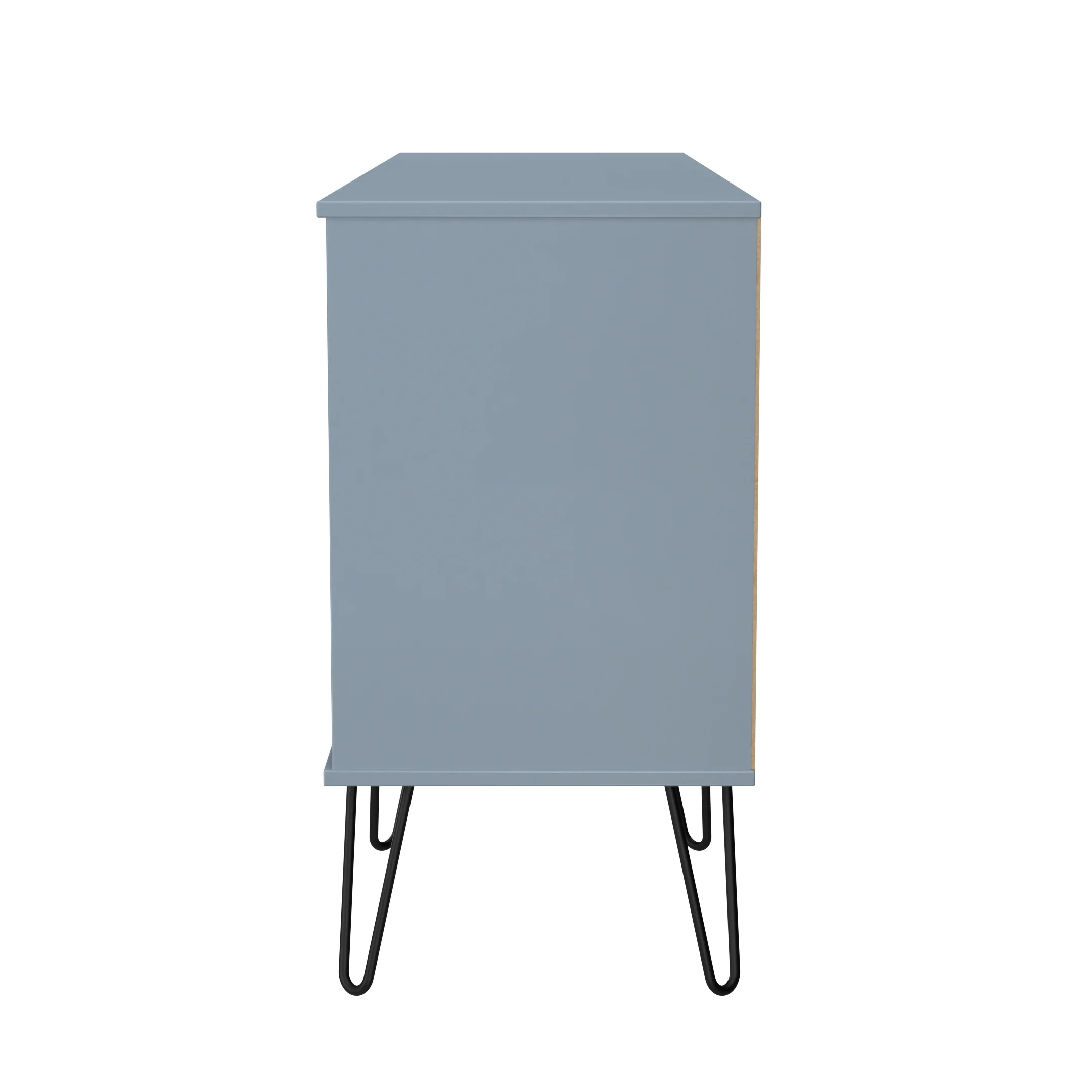 Harlequin 6 Drawer Sideboard in Denim Blue - Ready Assembled - Image 3