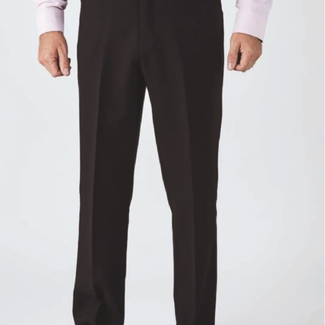 Harvey Jones Grenadier Formal Trousers - Black - Image 3