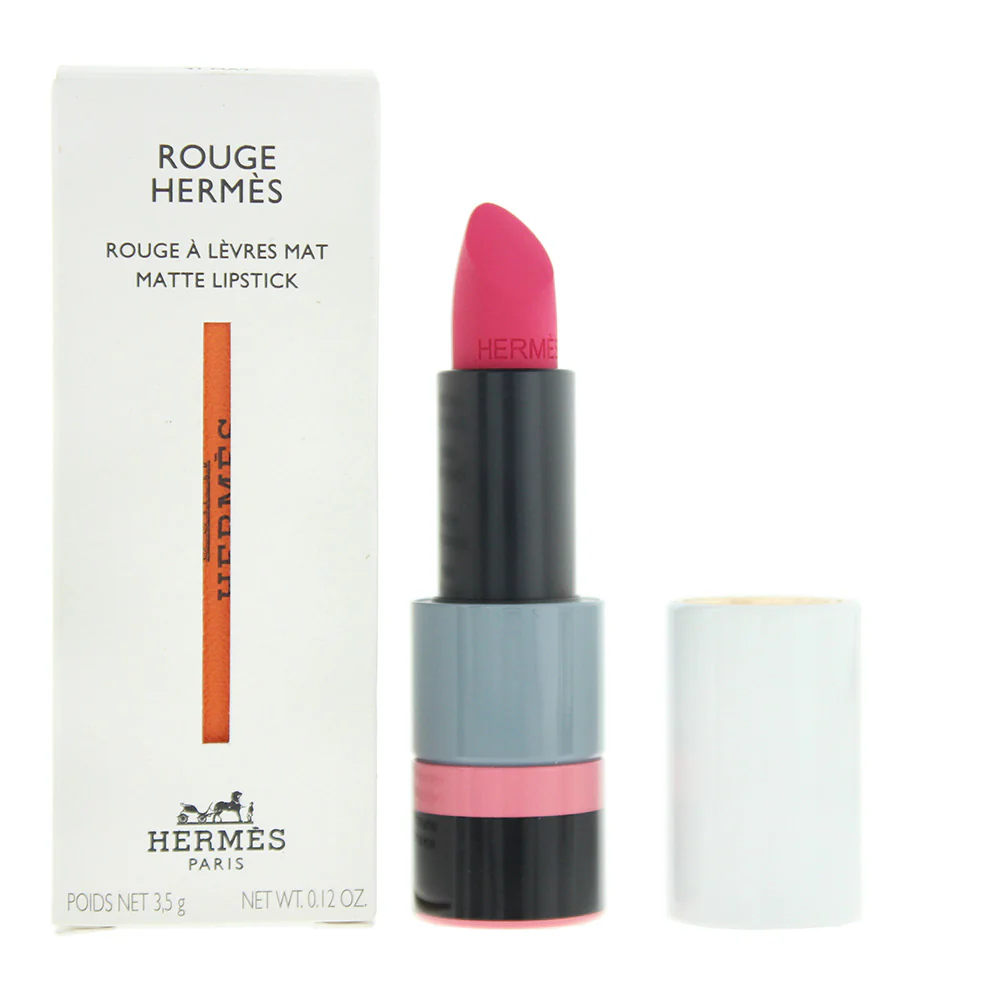 Hermes Paris Matte Lipstick 41 Mat Rose Pop Lipstick 3.5g