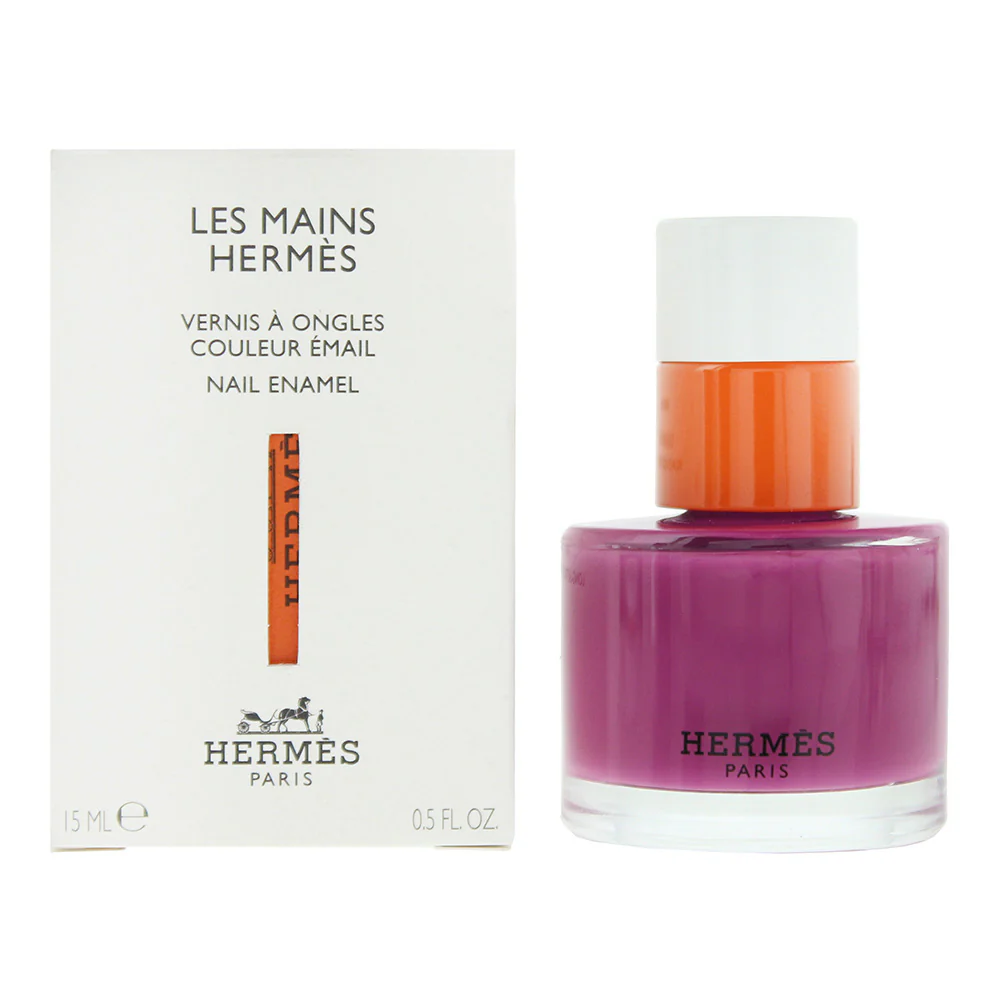 Hermes Paris Nail Enamel 48 Ultraviolet Nail Polish 15ml