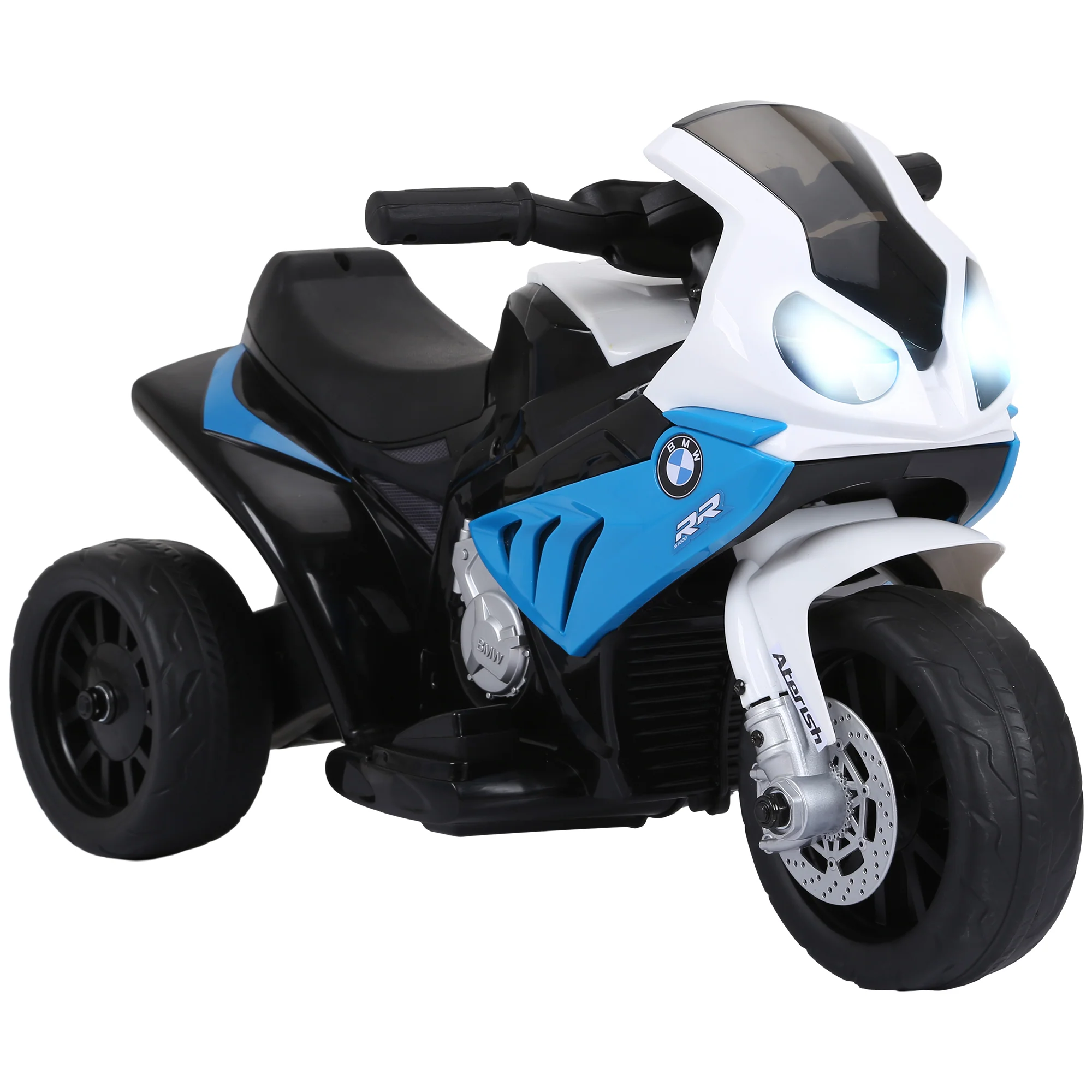 HOMCOM 6V BMW S1000RR Licensed Electric Motorbike For Kids, Blue - Image 2