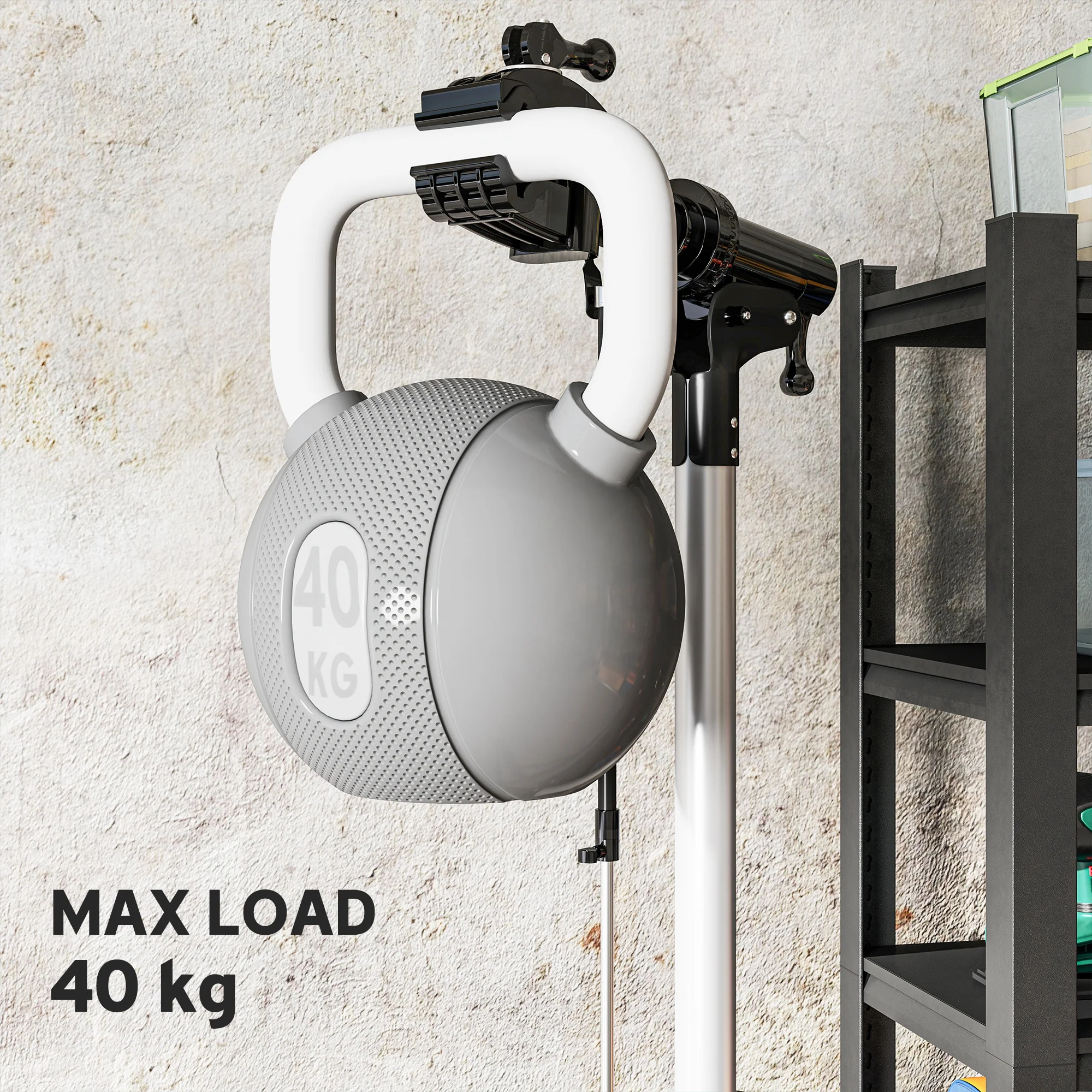 HOMCOM Bike Repair Stand, Max Load 40kg, Foldable, Height Adjustable - Image 7