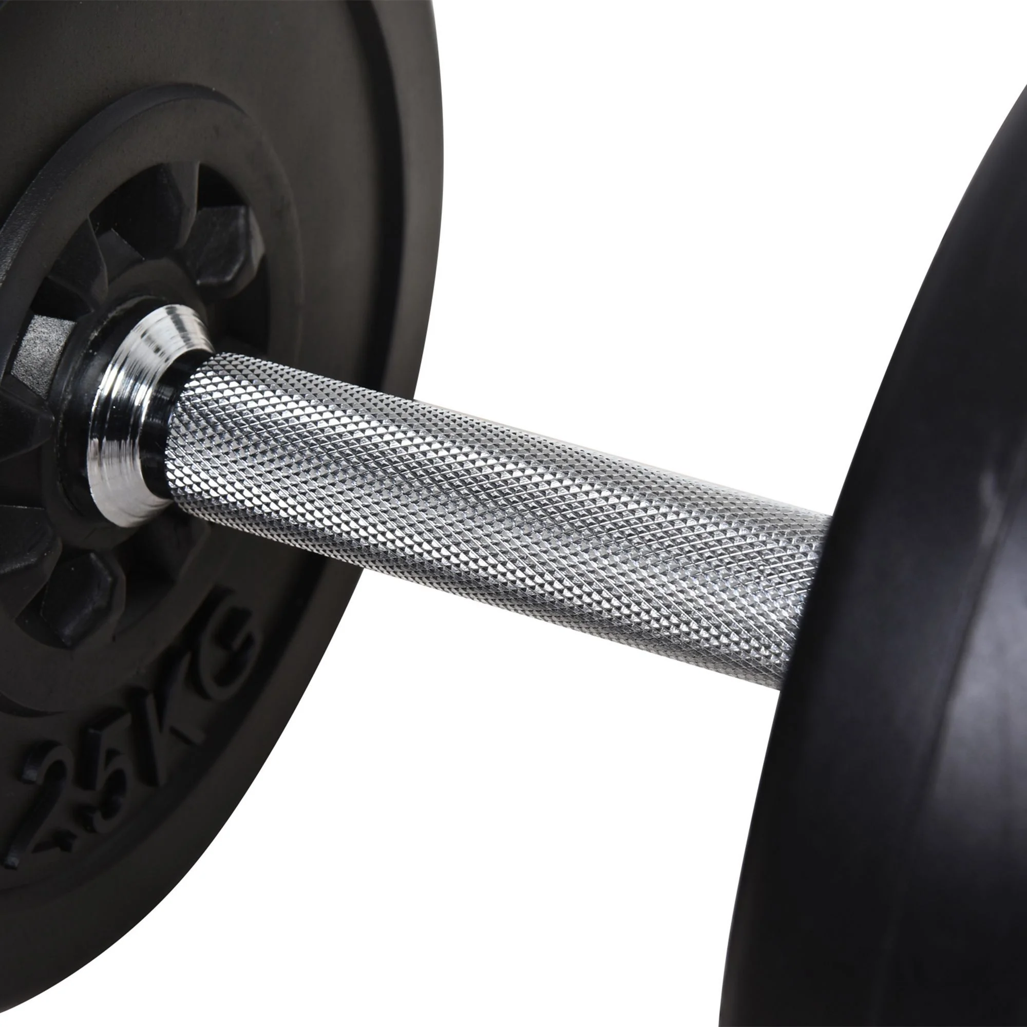 HOMCOM Dumbbell and Barbell Set with 65kg Adjustable Weights, for Home Gym - Image 8