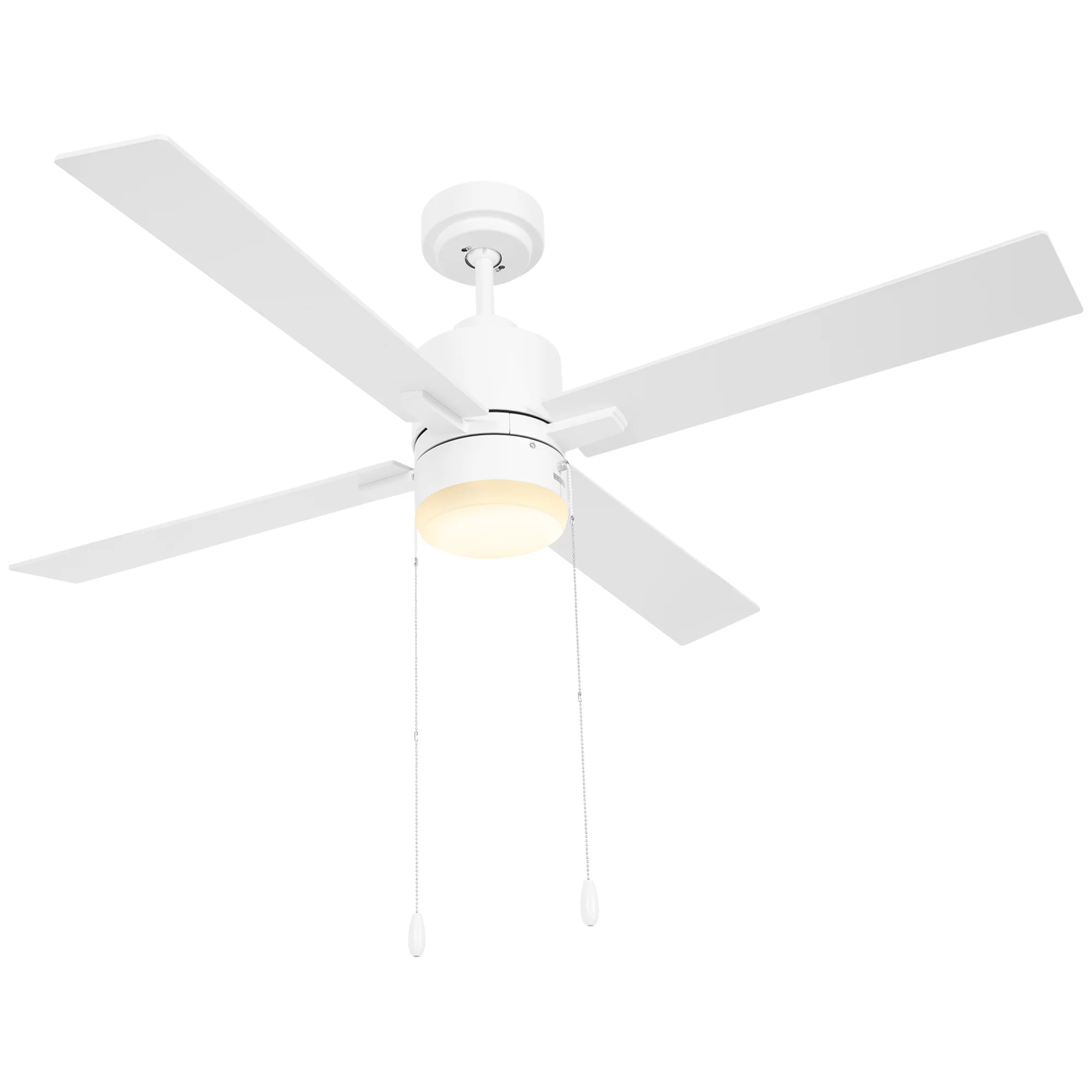 HOMCOM Mounting Reversible Ceiling Fan With Light, Pull-chain - Image 10