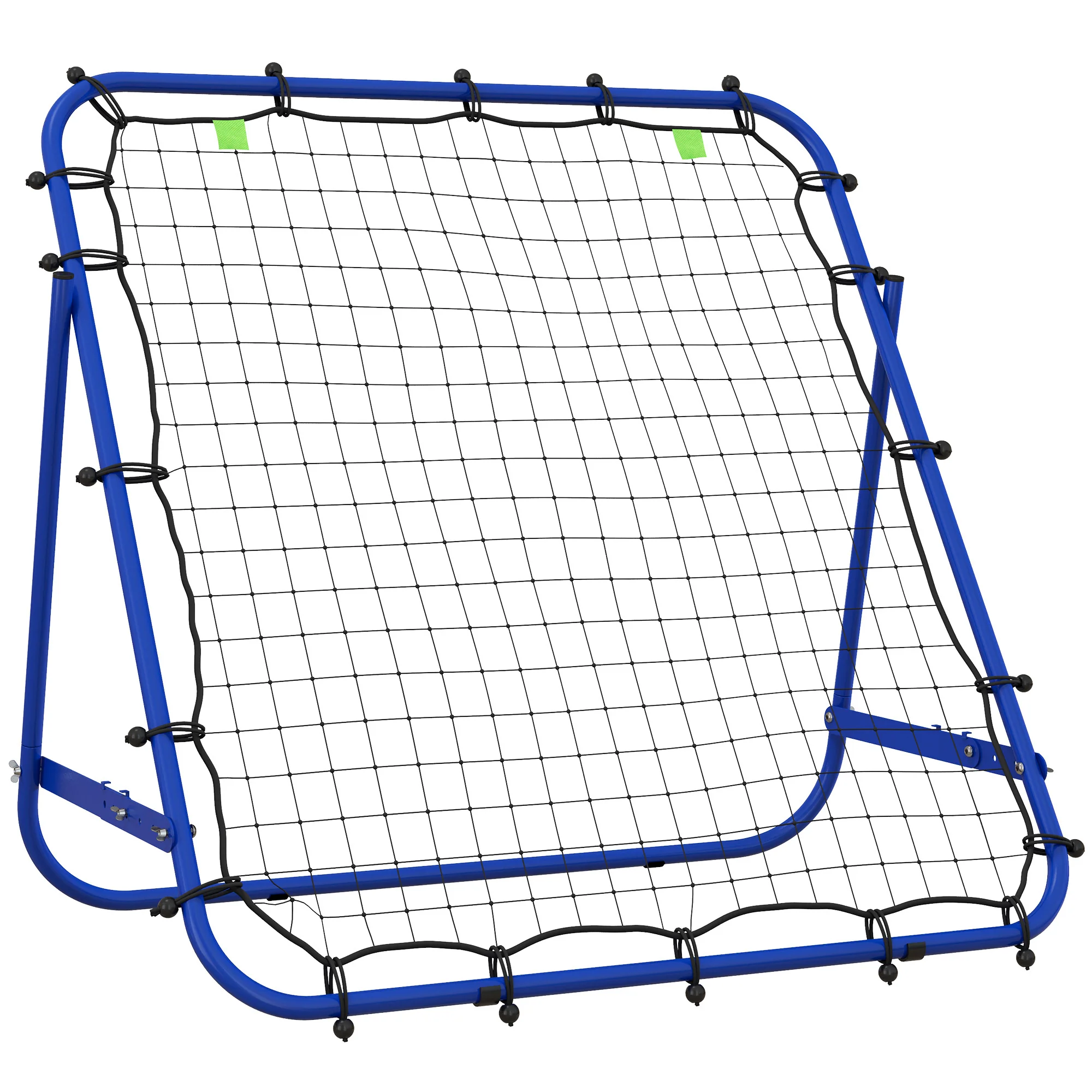 HOMCOM Rebounder Net Kids Adults Football Training Aid Adjustable Red - Image 10