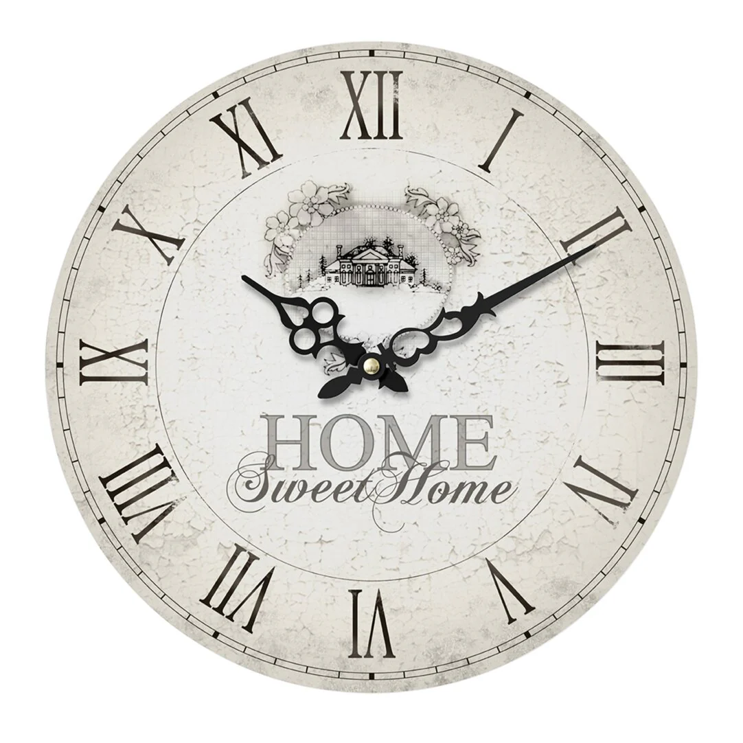 Home Sweet Home Wall Clock 34cm - Image 2