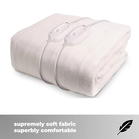 Homefront Electric Blanket Single Bed, Machine Washable Fast Heat Up And Safe For All Night Use - Image 3