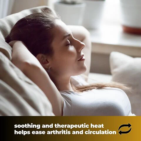 Homefront Electric Heated Throw In Chocolate. Digital Control - Machine Washable - Ultra Soft, Cosy Finish - Image 4