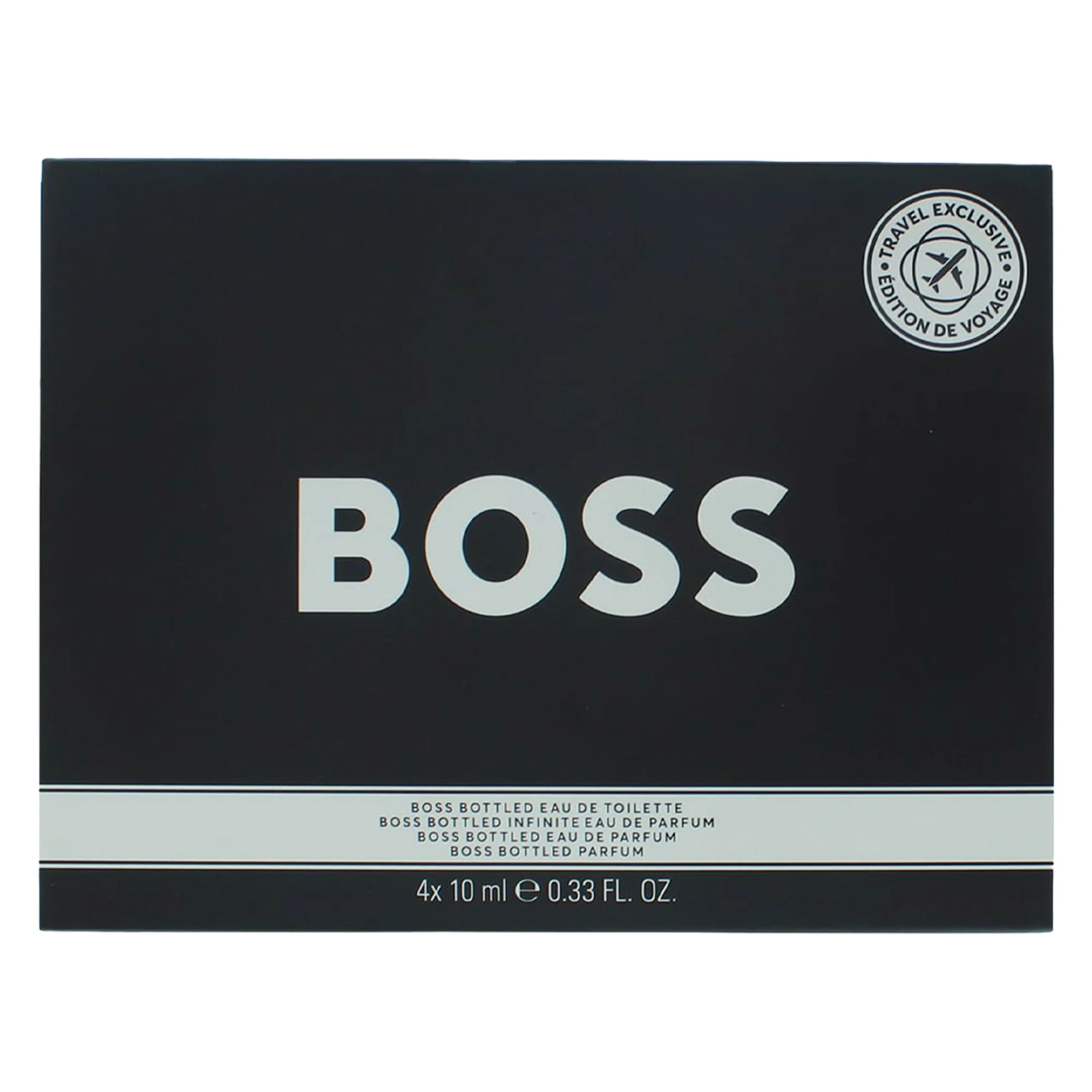 Hugo Boss Bottled 4 Piece Gift Set: EDP 10ml - EDT 10ml - Infinite EDP 10ml - Parfum 10ml - Image 5