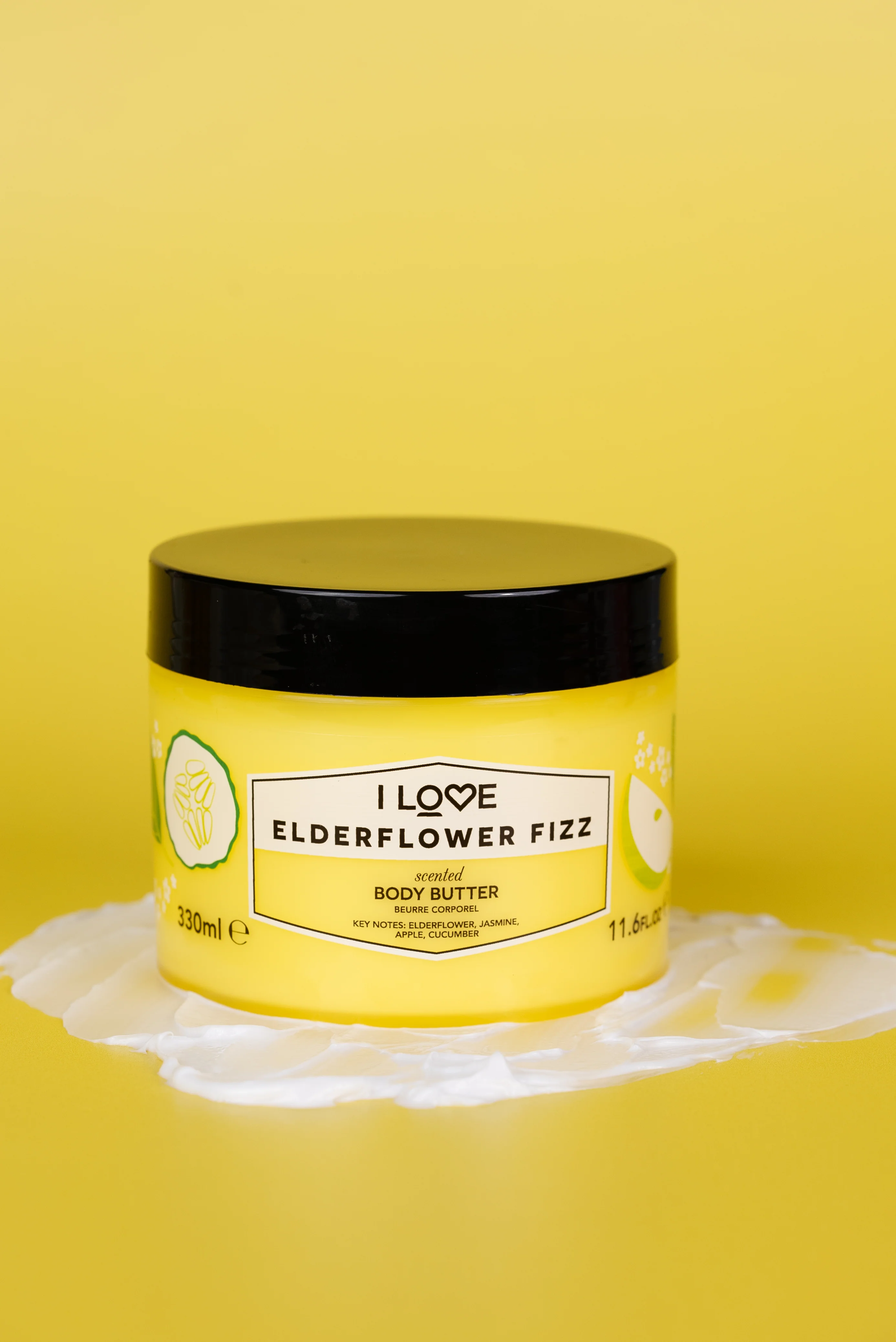 I Love Signature Indulgent Body Butter Elderflower Fizz 330ml - Image 4