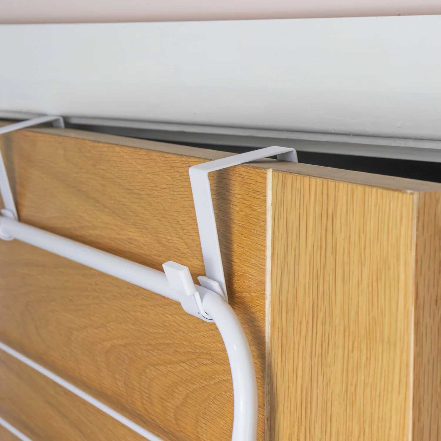 JVL 2 Tier Over Door Laundry Clothes Drying Rack, 8.5M - Image 5