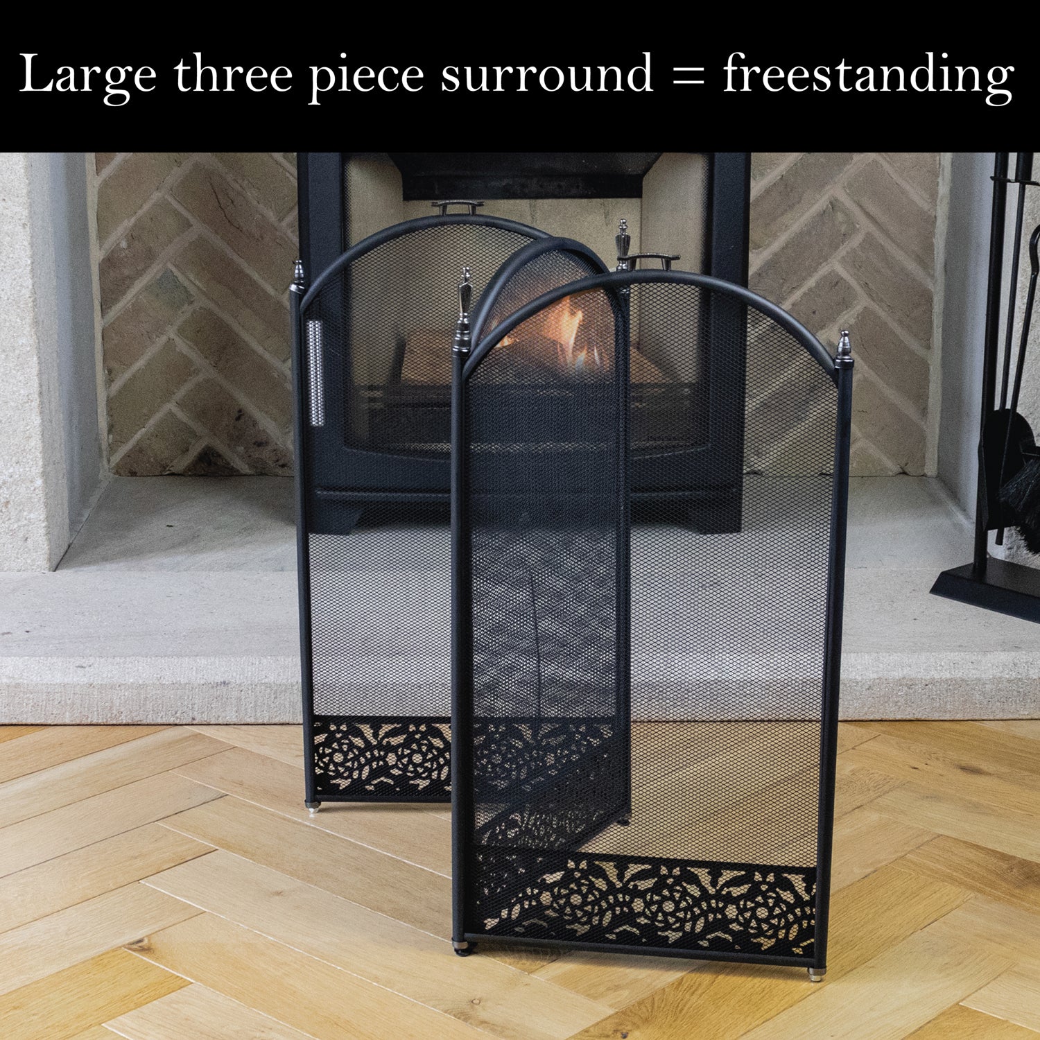 JVL Ashford Fireside Spark Guard - Image 8