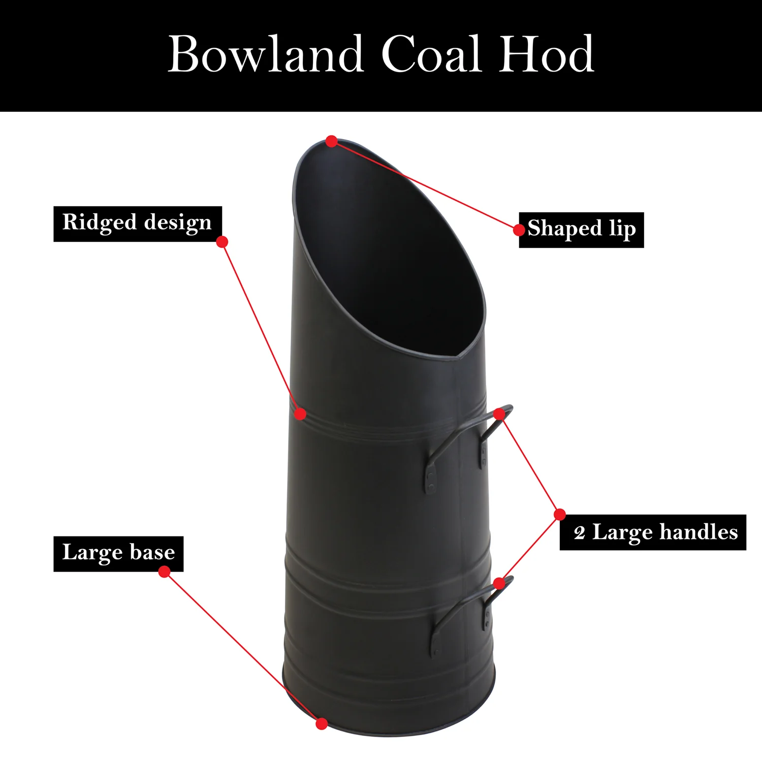JVL Bowland Fireside Coal Hod - Image 9