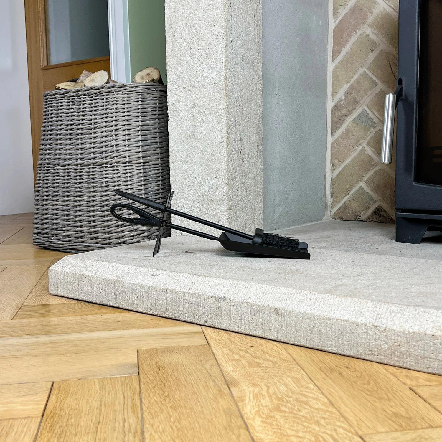 JVL Purbeck Fireside Hearth Set - Image 8