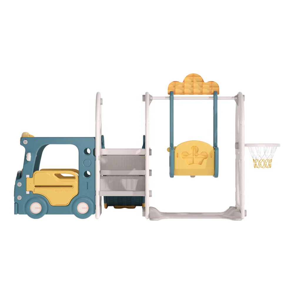 Kidkid 3-in-1 Kids Toddler Swing And Slide Set Climber Playset - Image 14